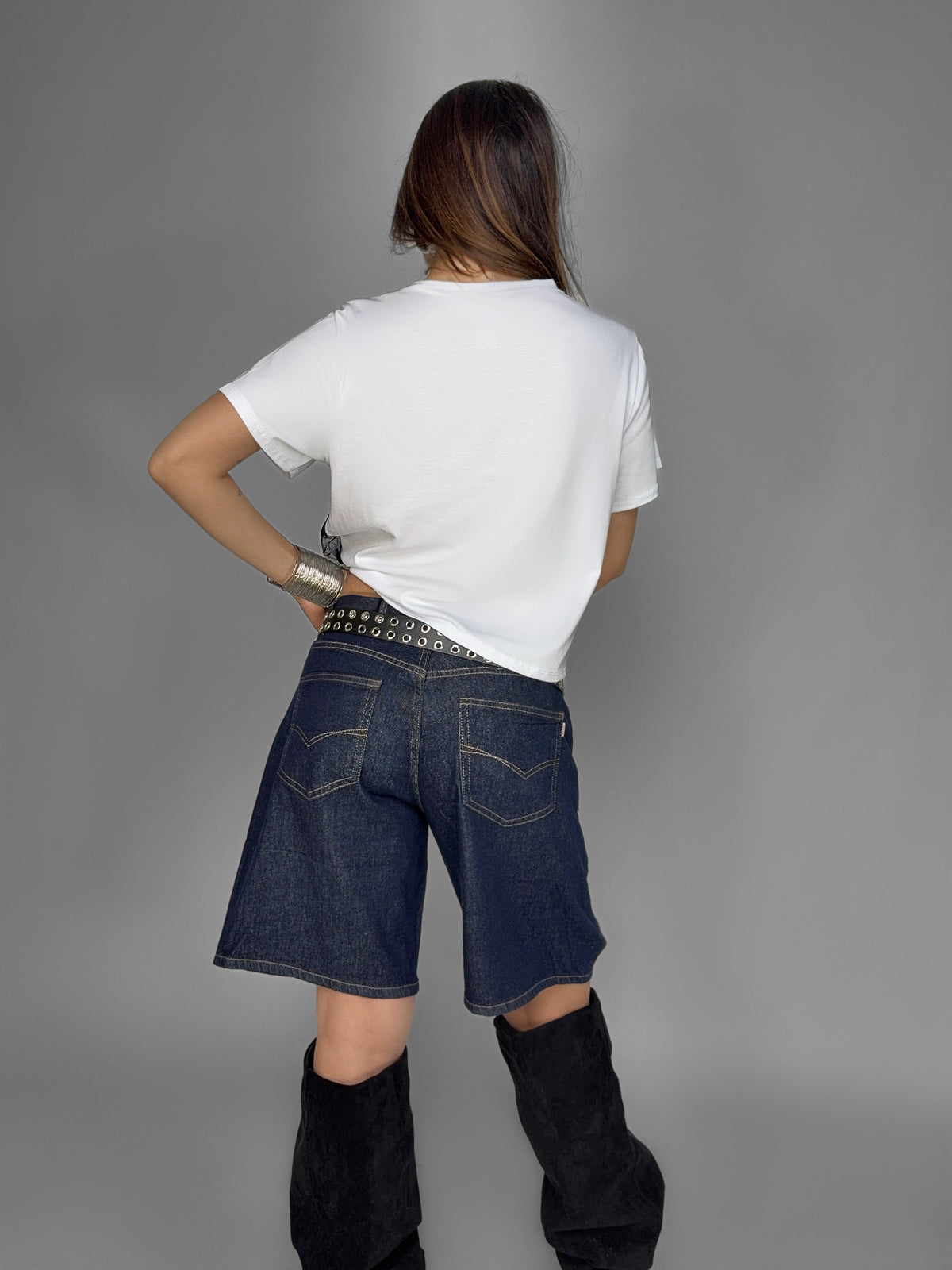 Bermuda Navy Denim