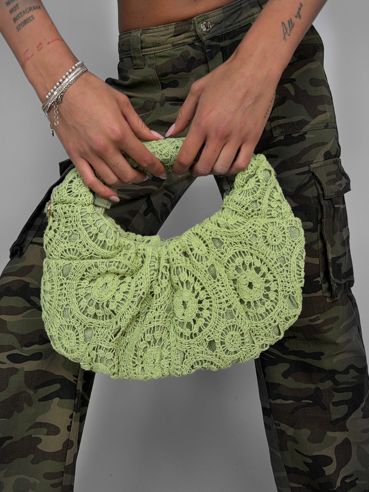 Boheme-Green Bag
