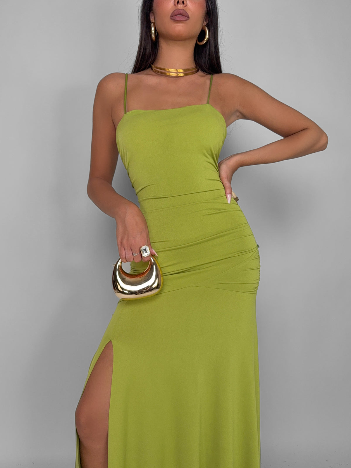 Abito Grecian-Green