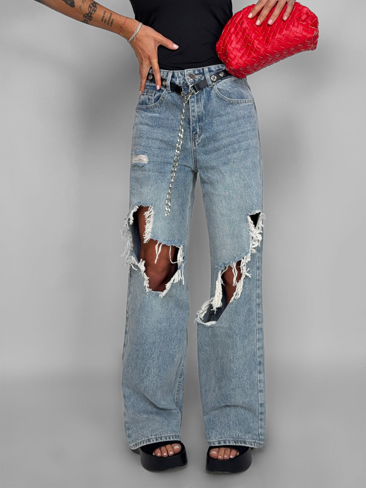 Jeans Open Rip