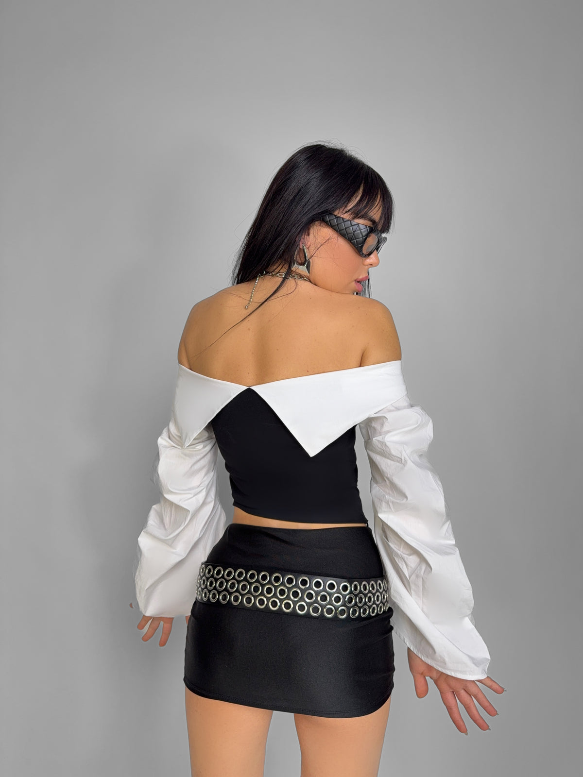 Corset Waist Shirt