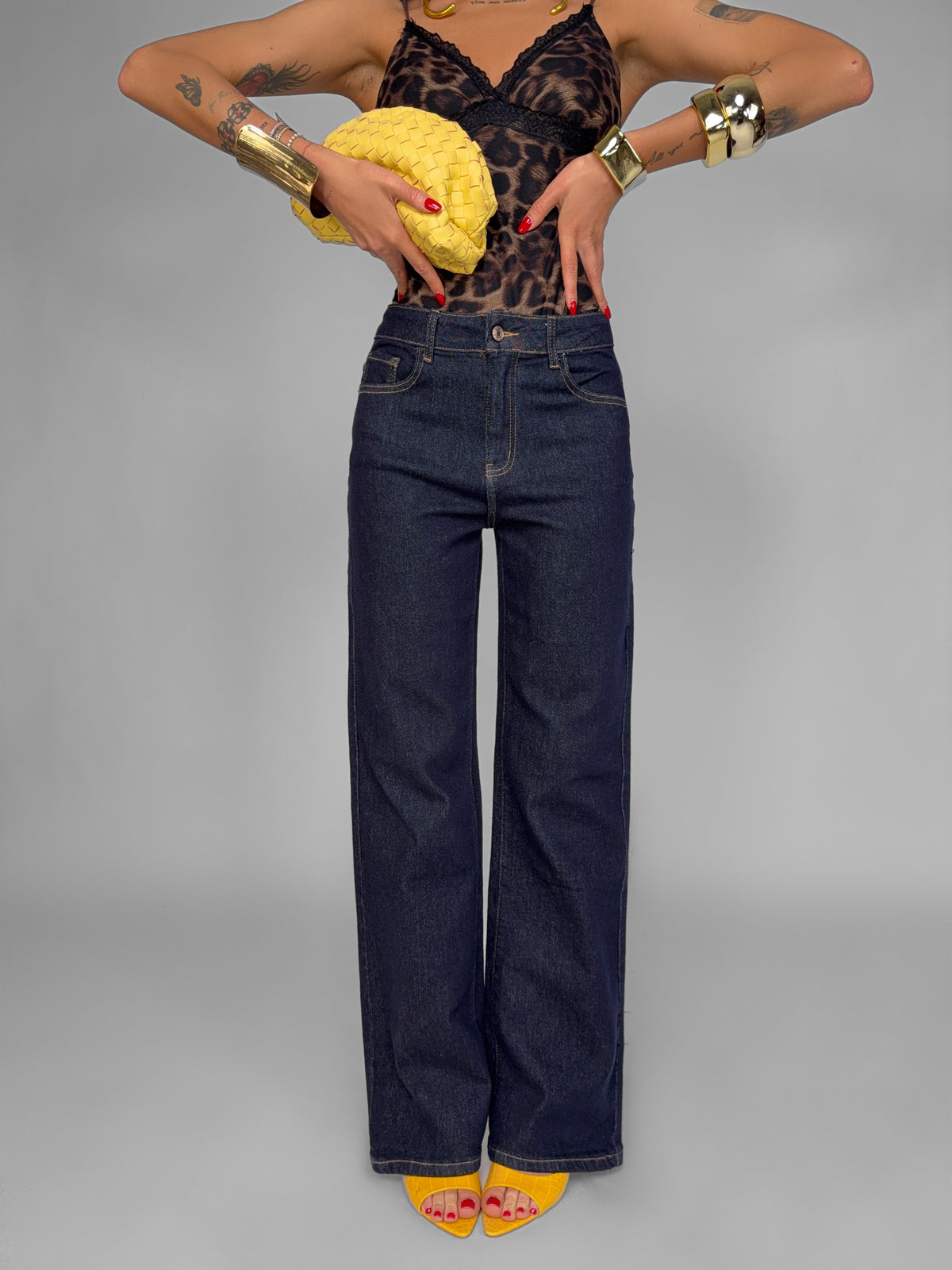 Mid Blue Jeans