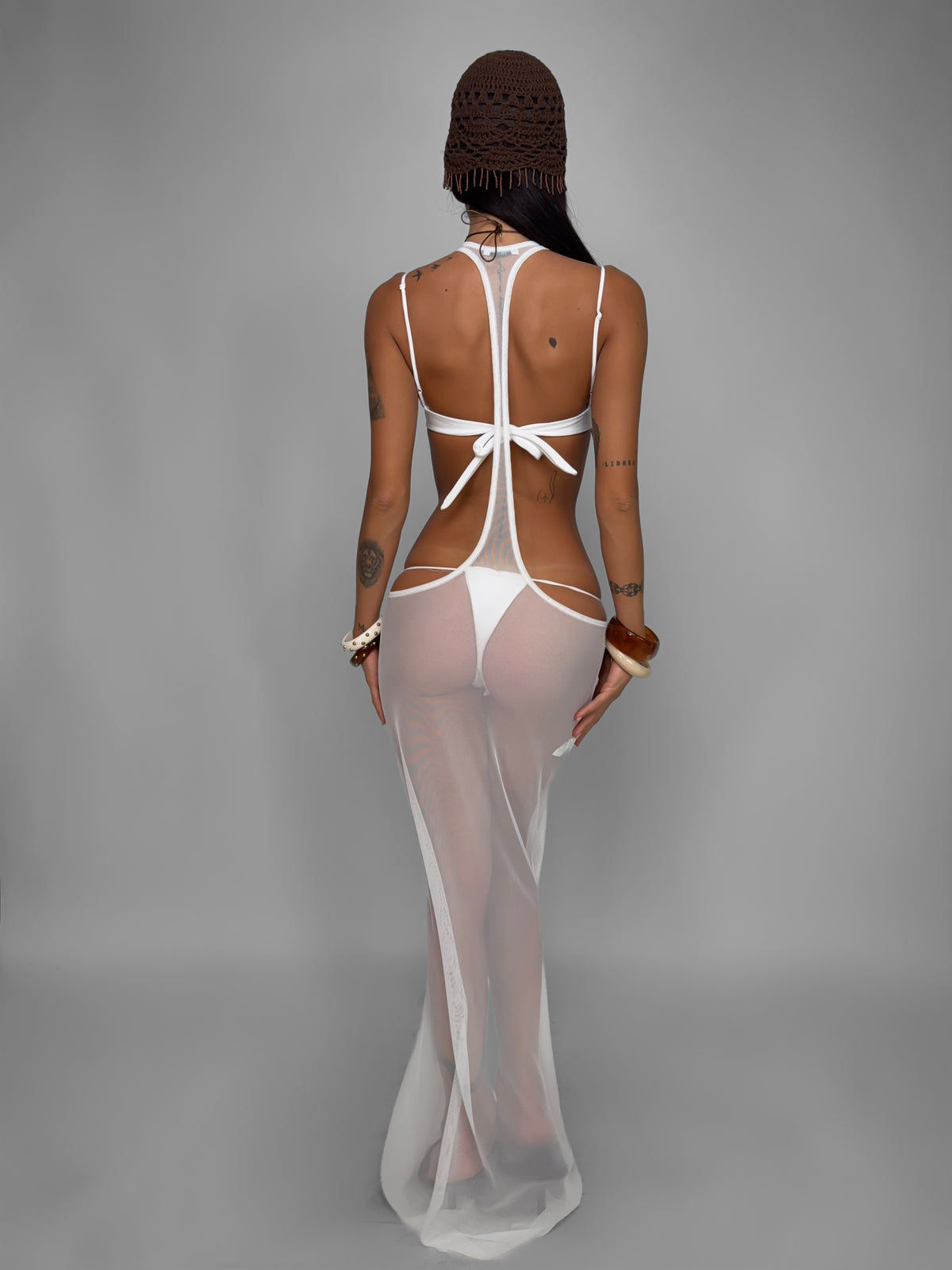 Abito Belle-White