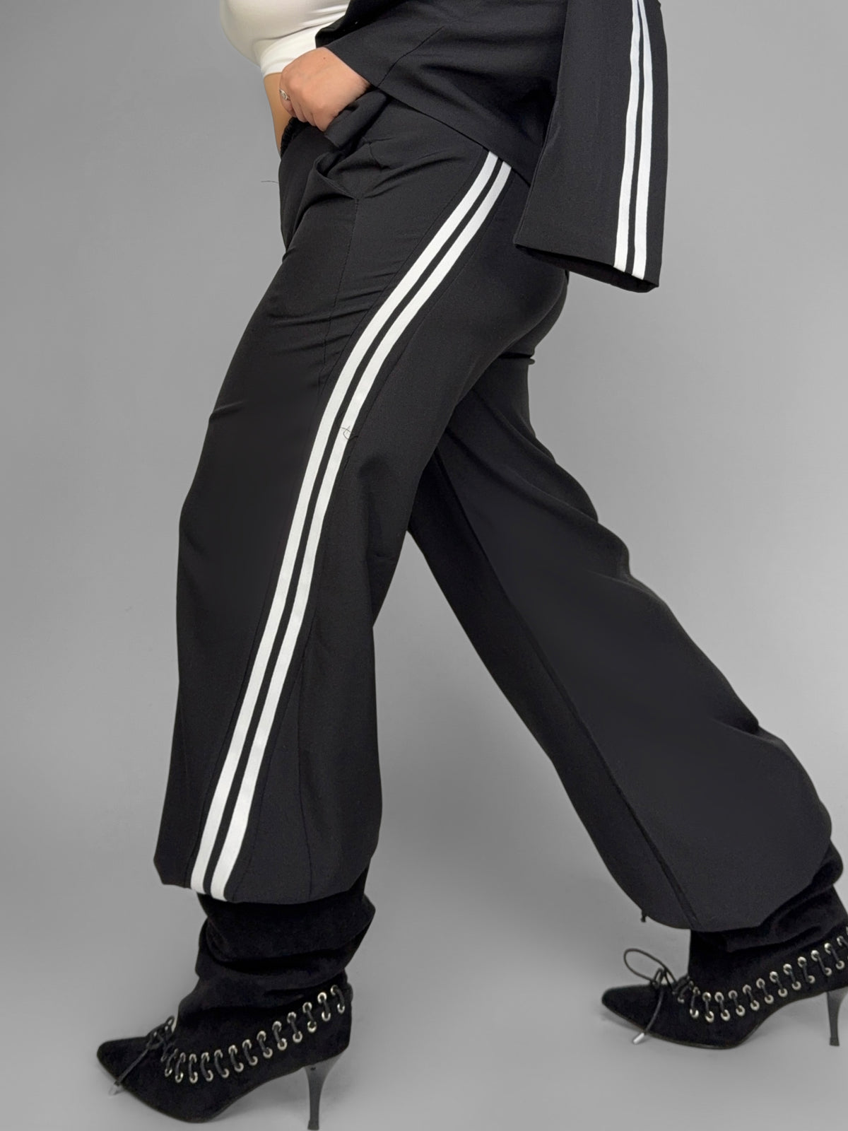 CURVY FIT - Pantalone Street Vibe