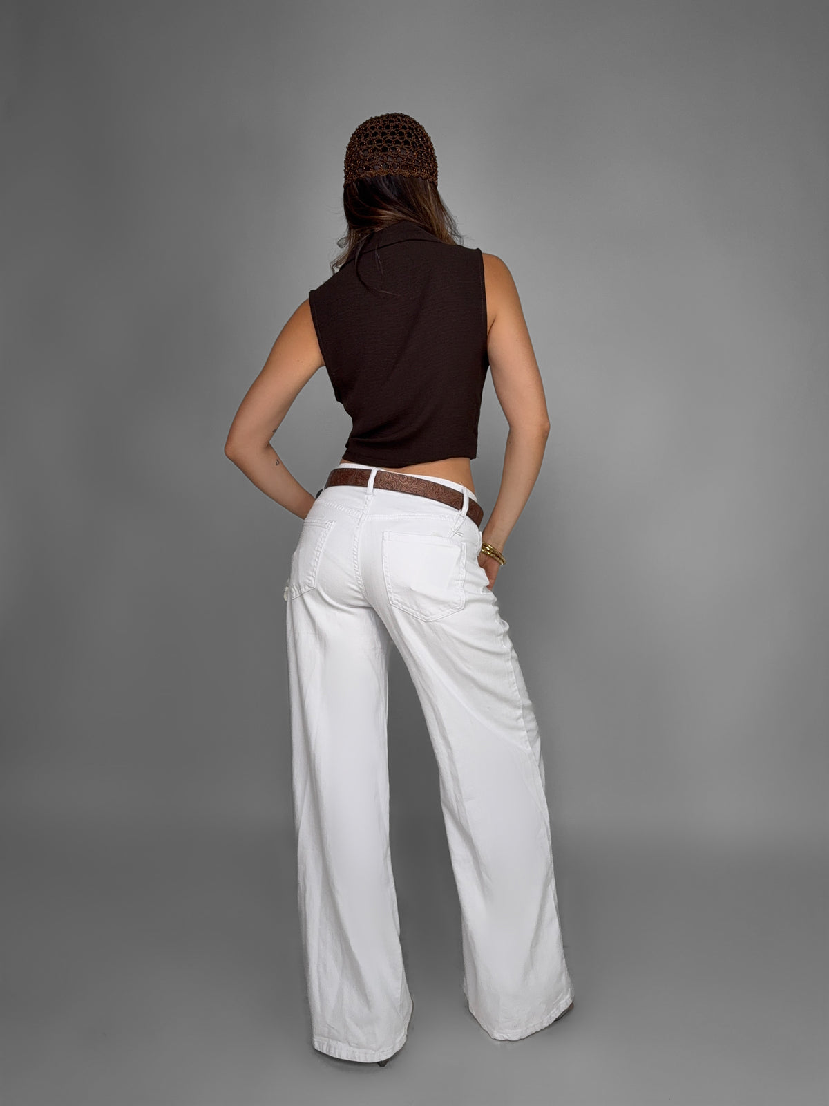 Pure White Jeans