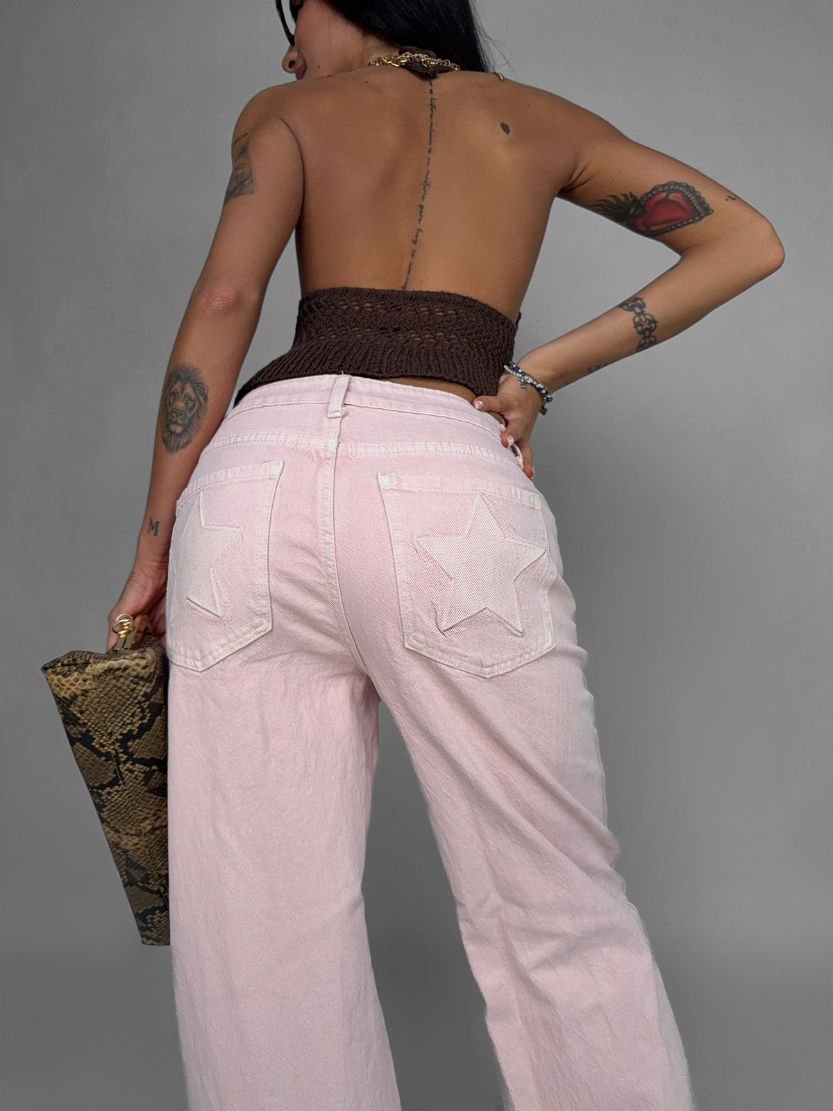 Jeans Pink Star