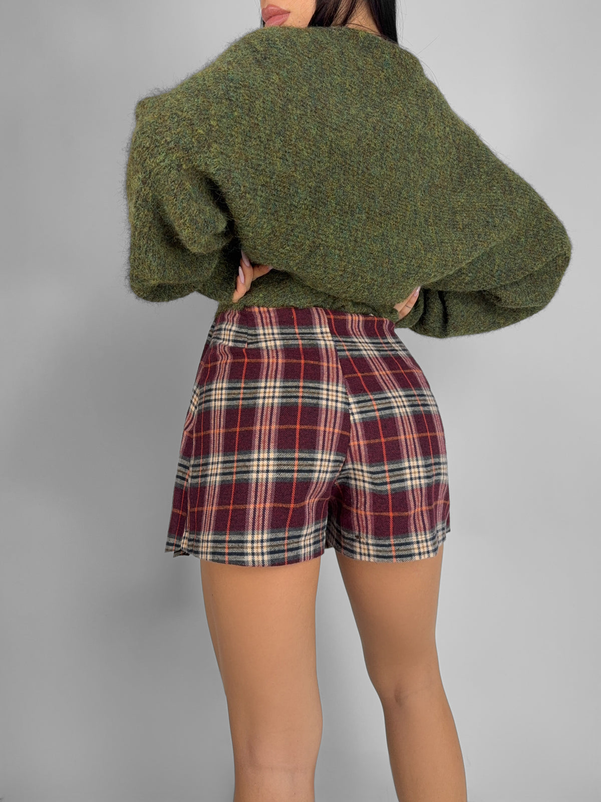 Pleated Culotte Skirt