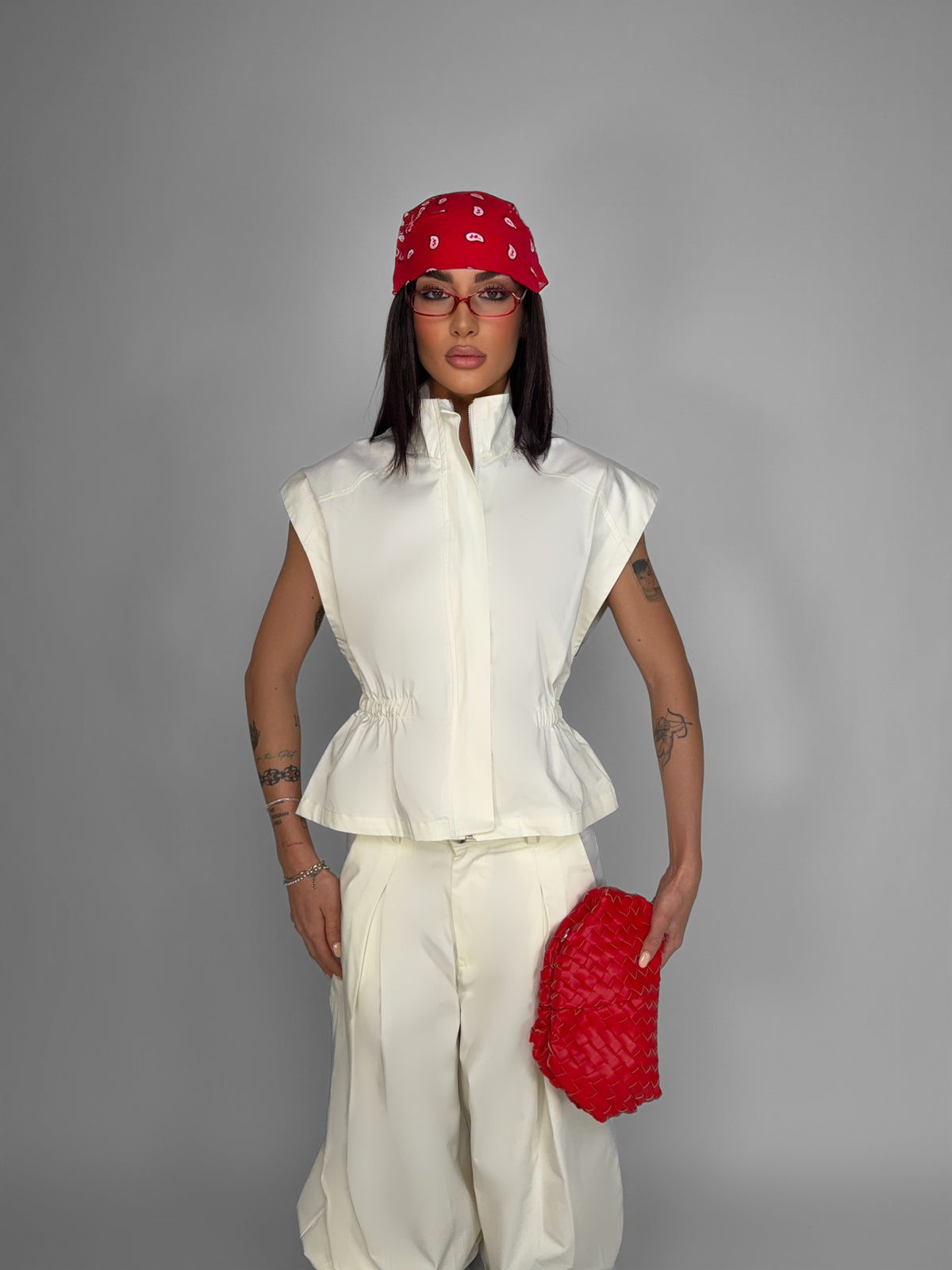 Completo Cream Denim