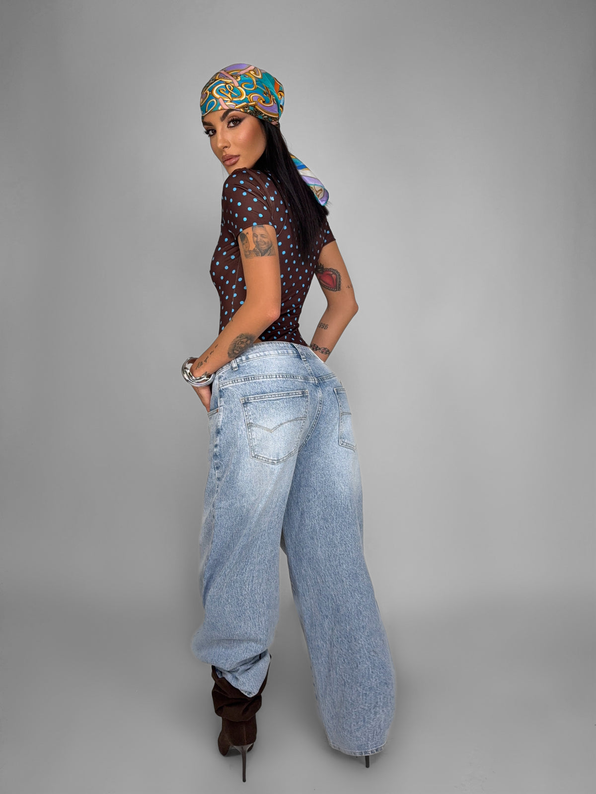 Jeans Light Wash Balloon