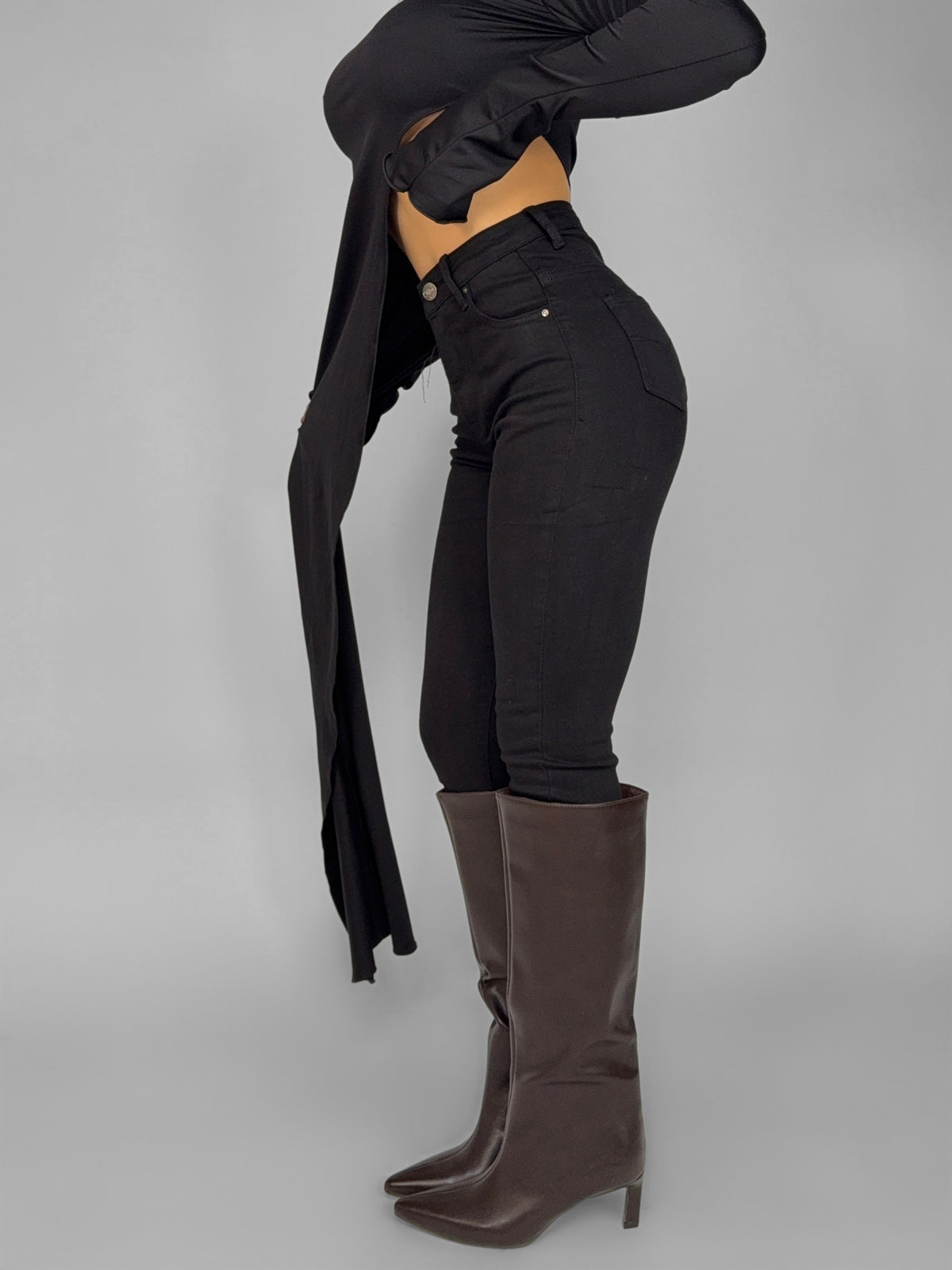 Jeans Miracle Push Up -5KG - Black