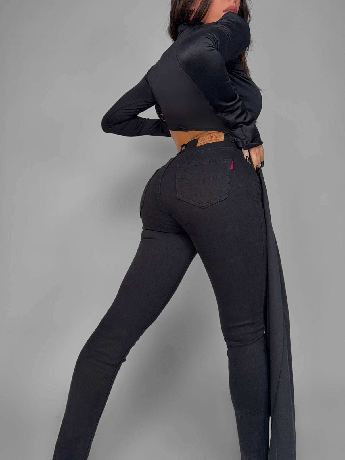 Jeans Miracle Push Up -5KG - Black