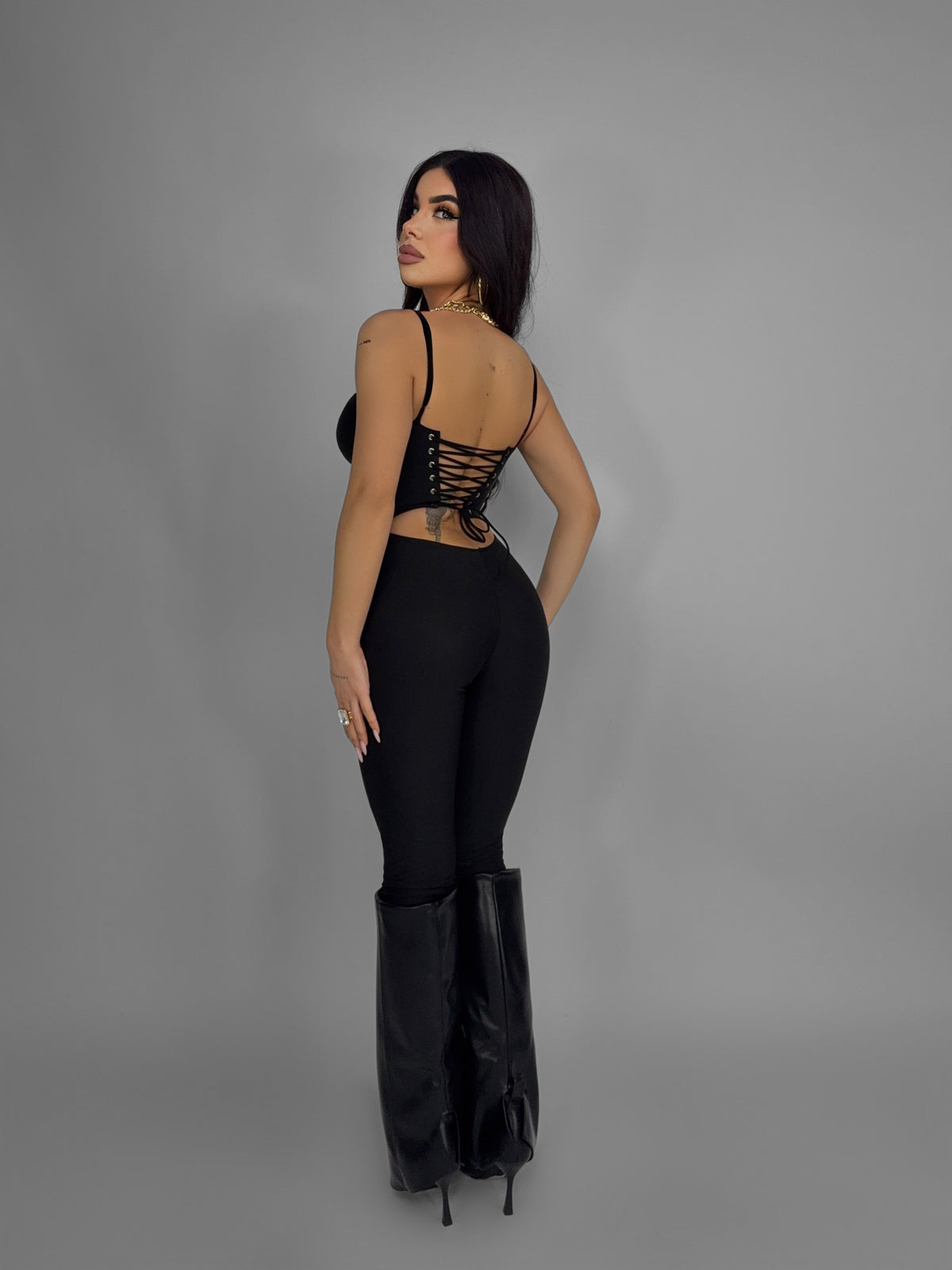 Kourtney Sculpt Jumpsuit
