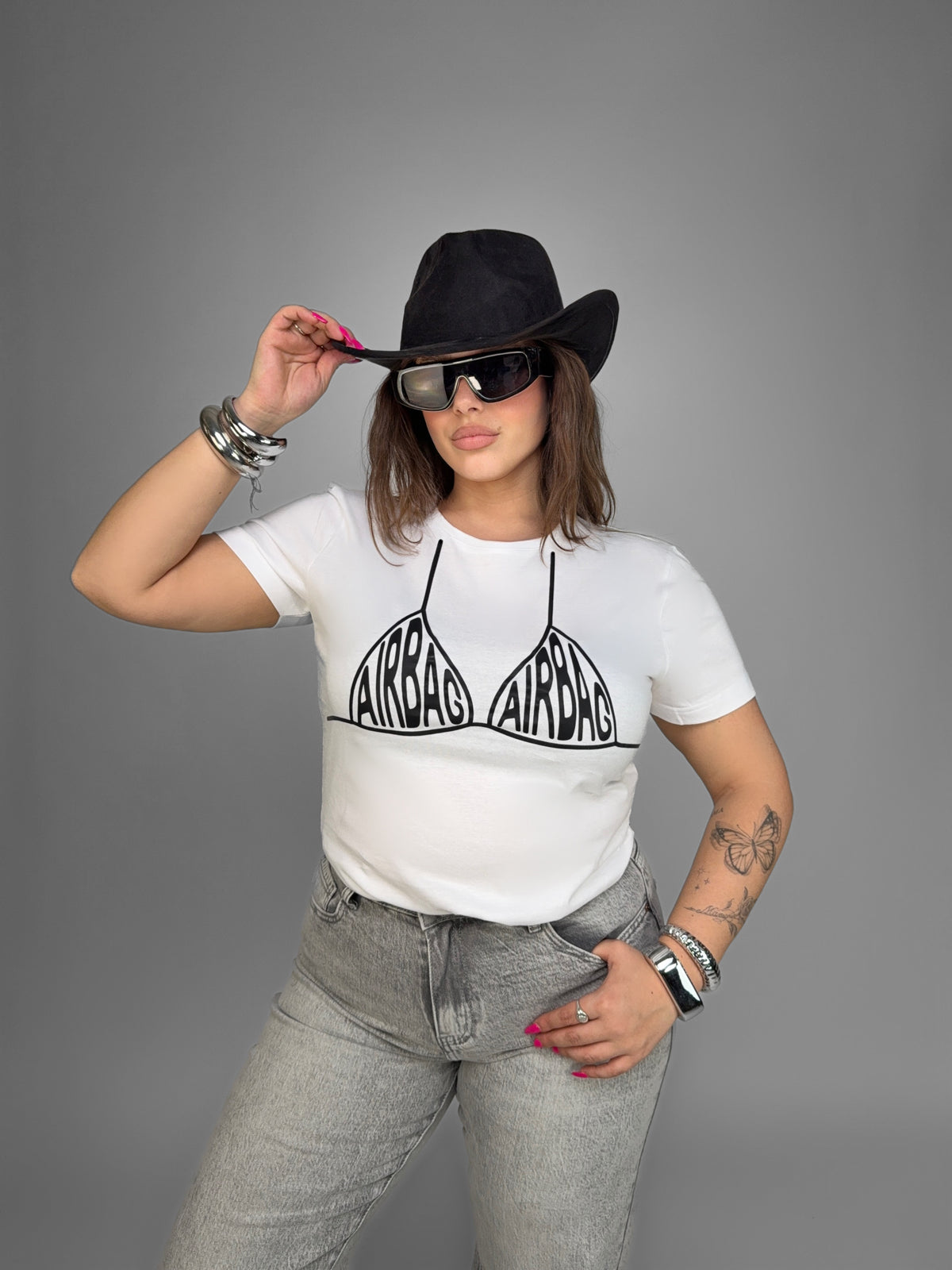 CURVY FIT- T-Shirt Airbag
