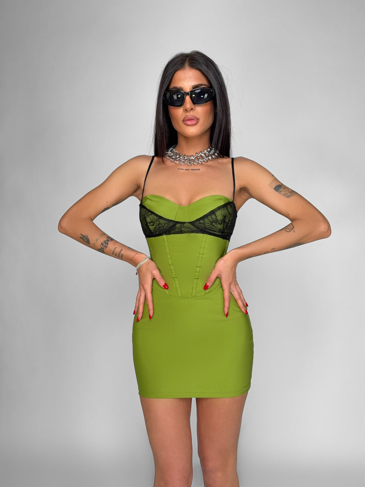 Abito Fever-Green