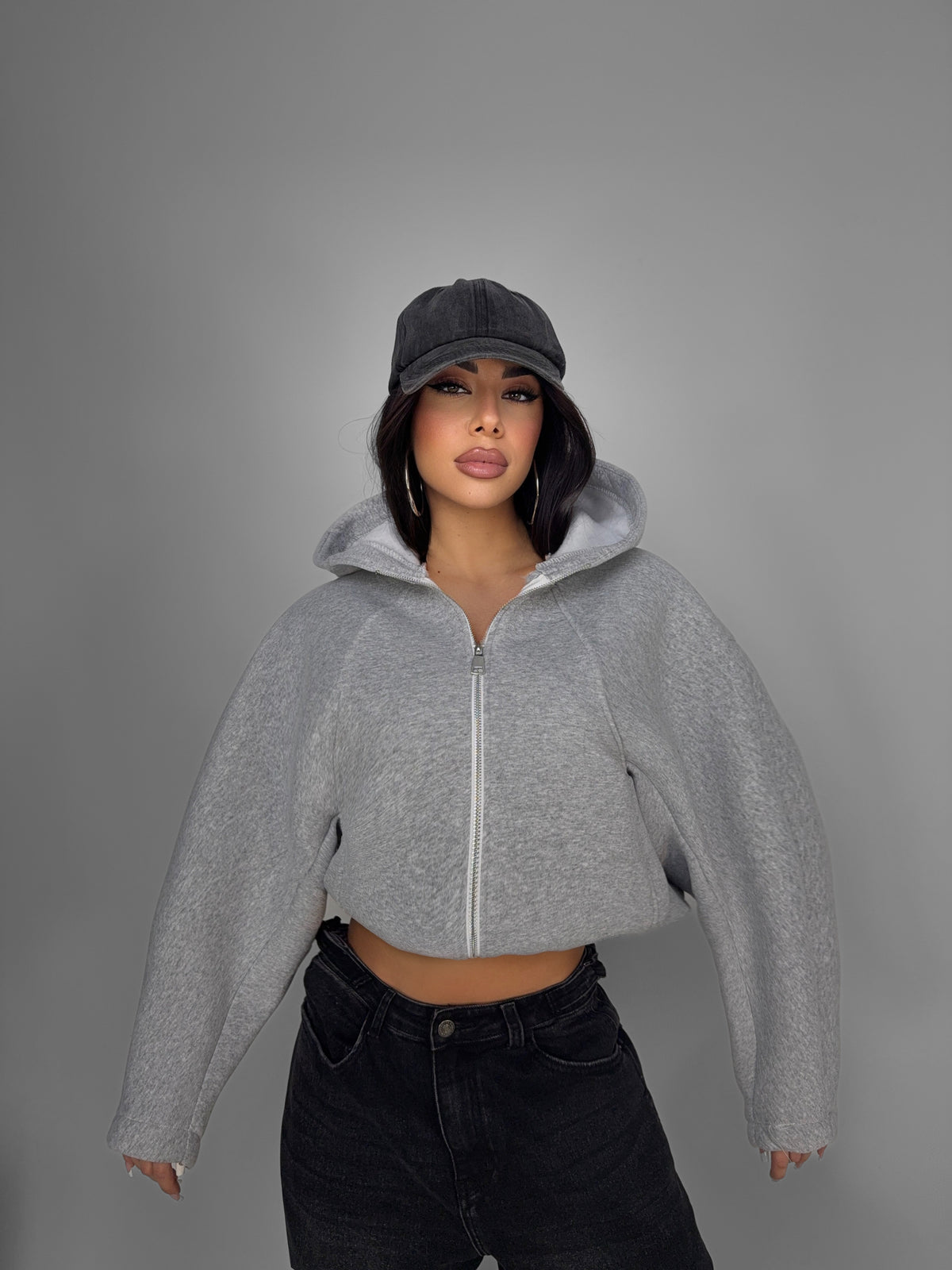 Active Layer-Grey Sweatshirt