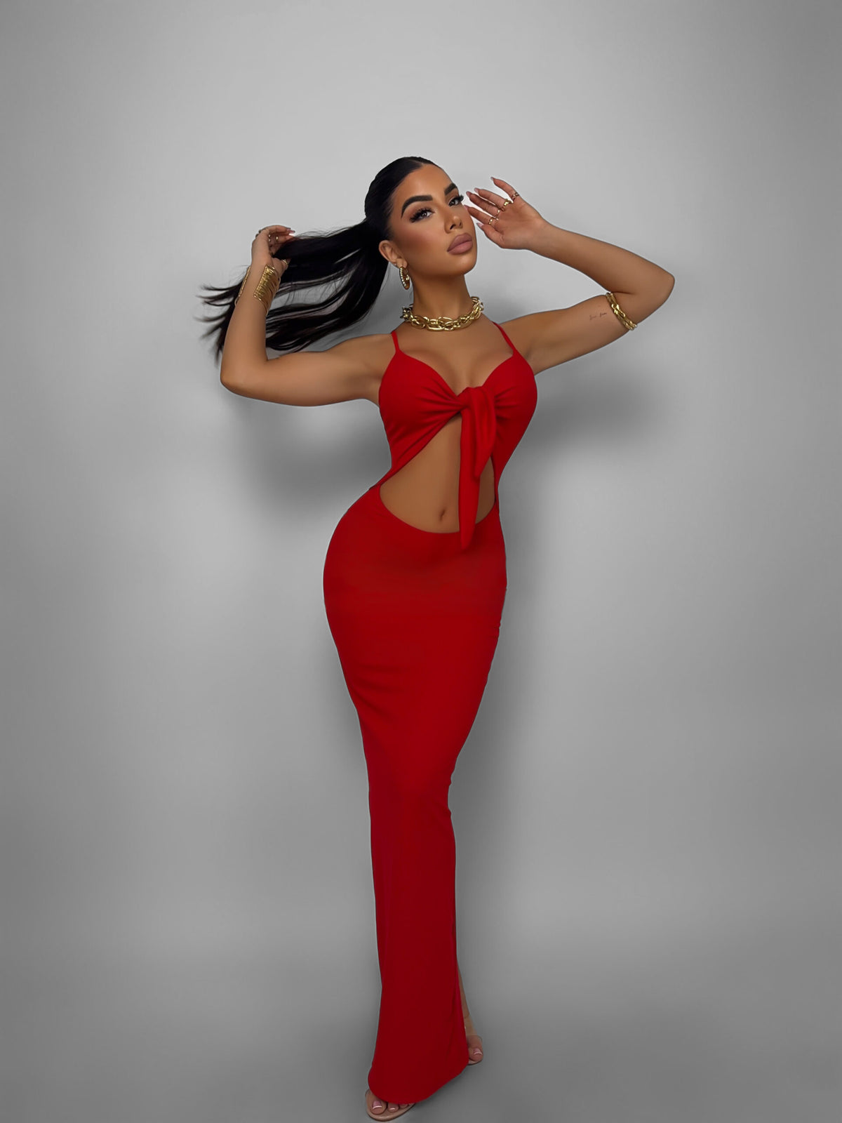 Dress Explosion - Red