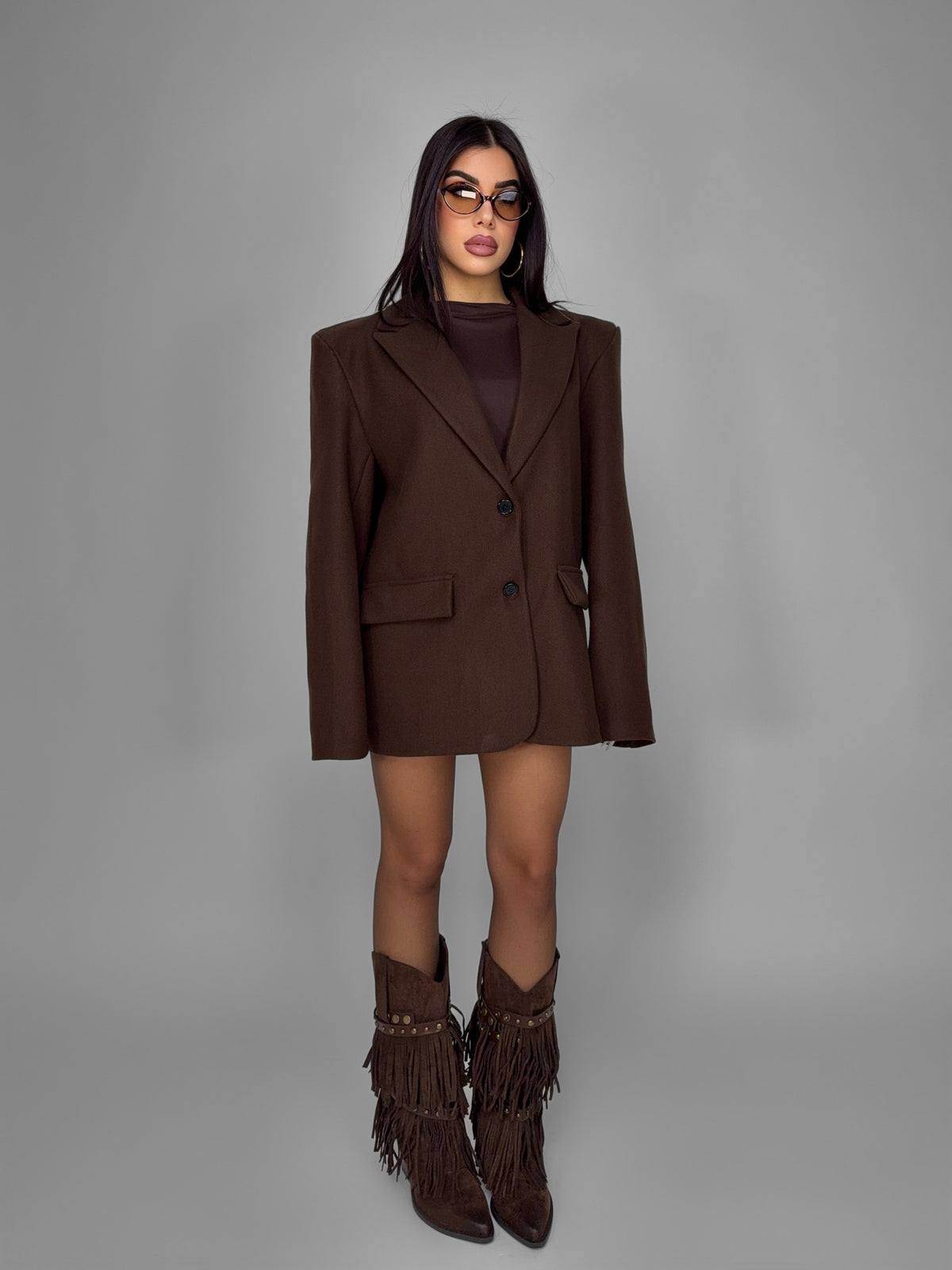 Total Look Material Girl Brown