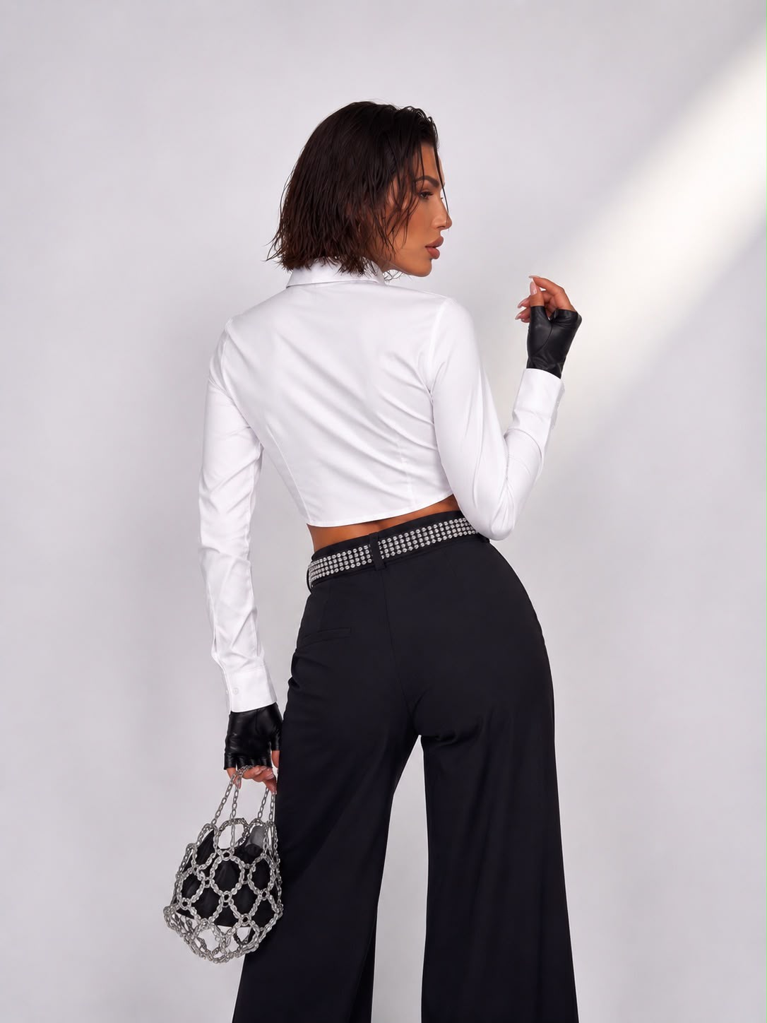 Camicia Necktie - Black