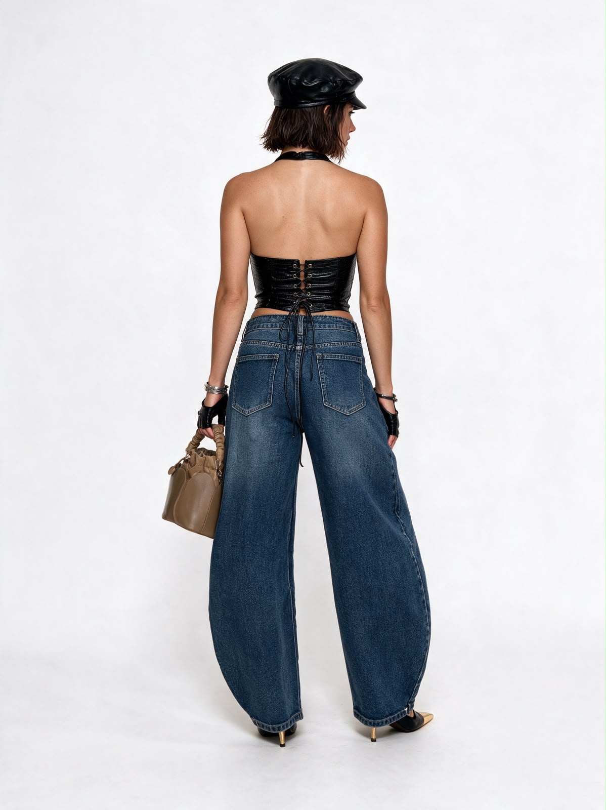 Jeans Blue Curve