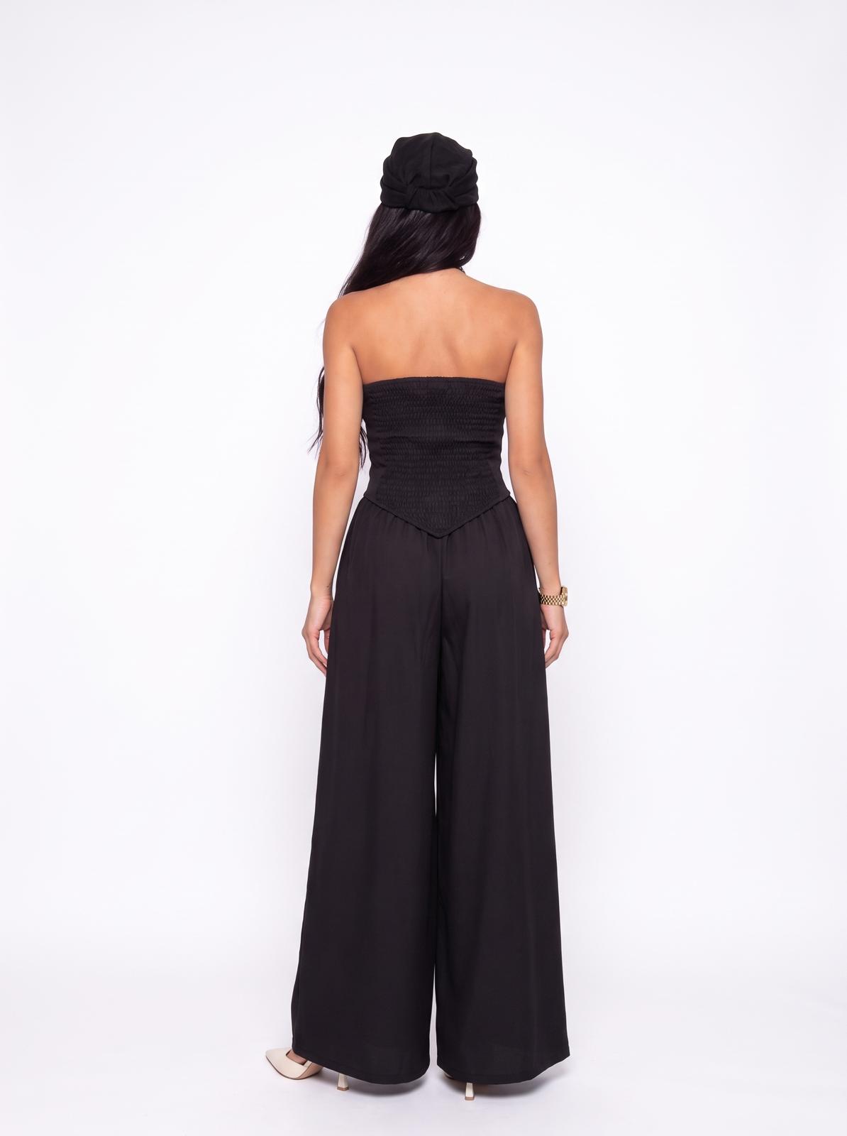 Tuta Strapless-Black