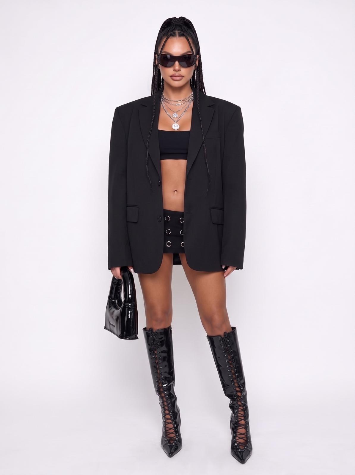 Blazer Oversized Ego - Black