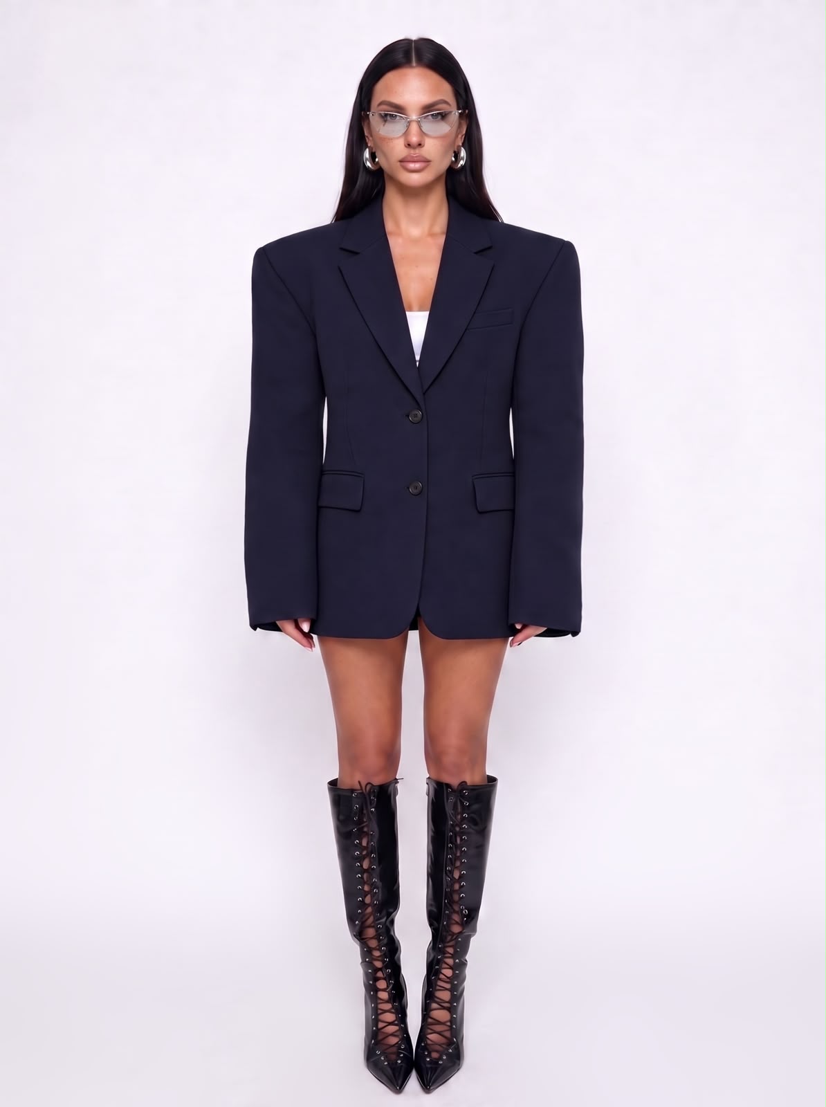 Le Boy Blazer - Blue