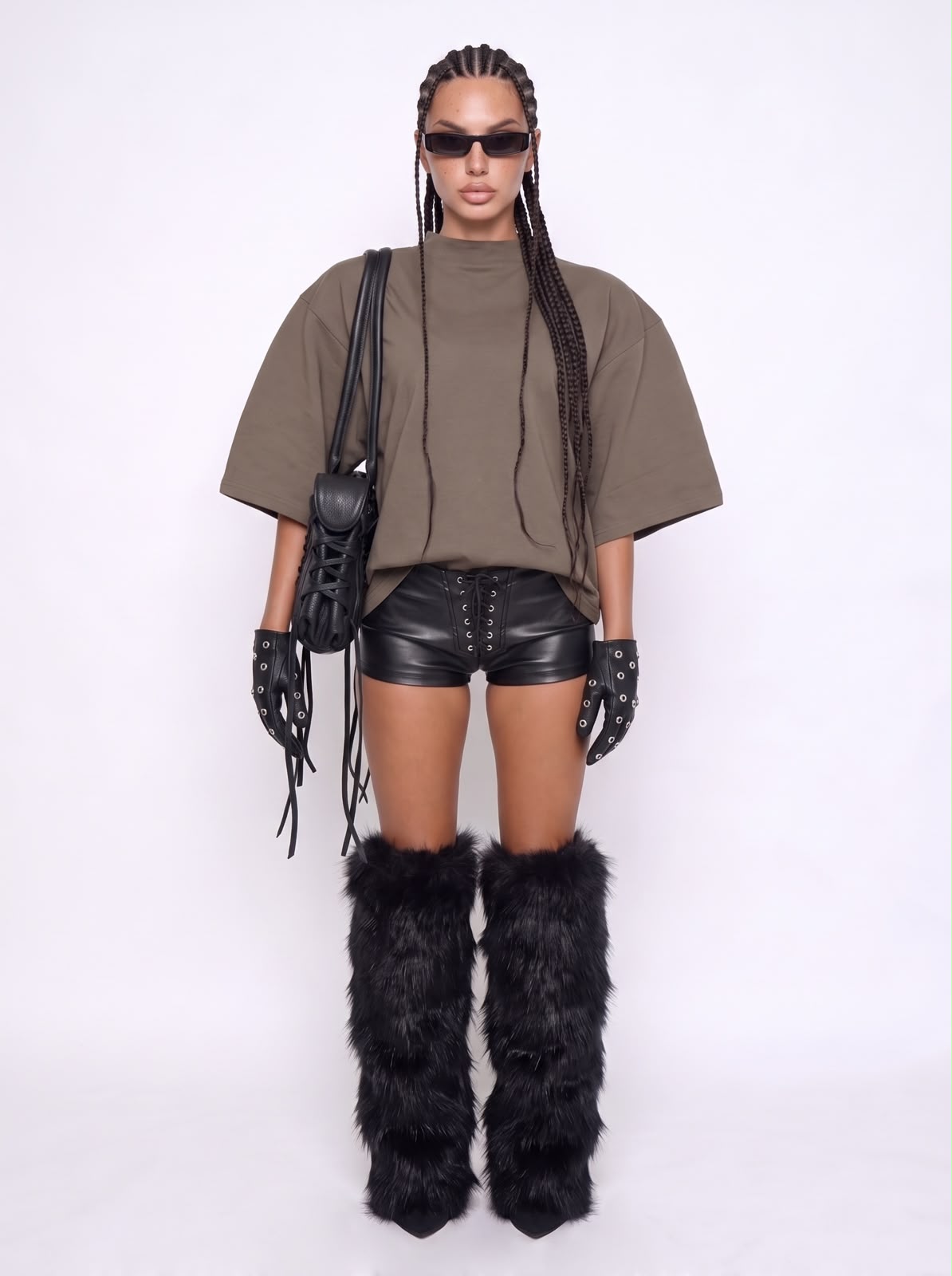 Maglia Big Drama-Tortora