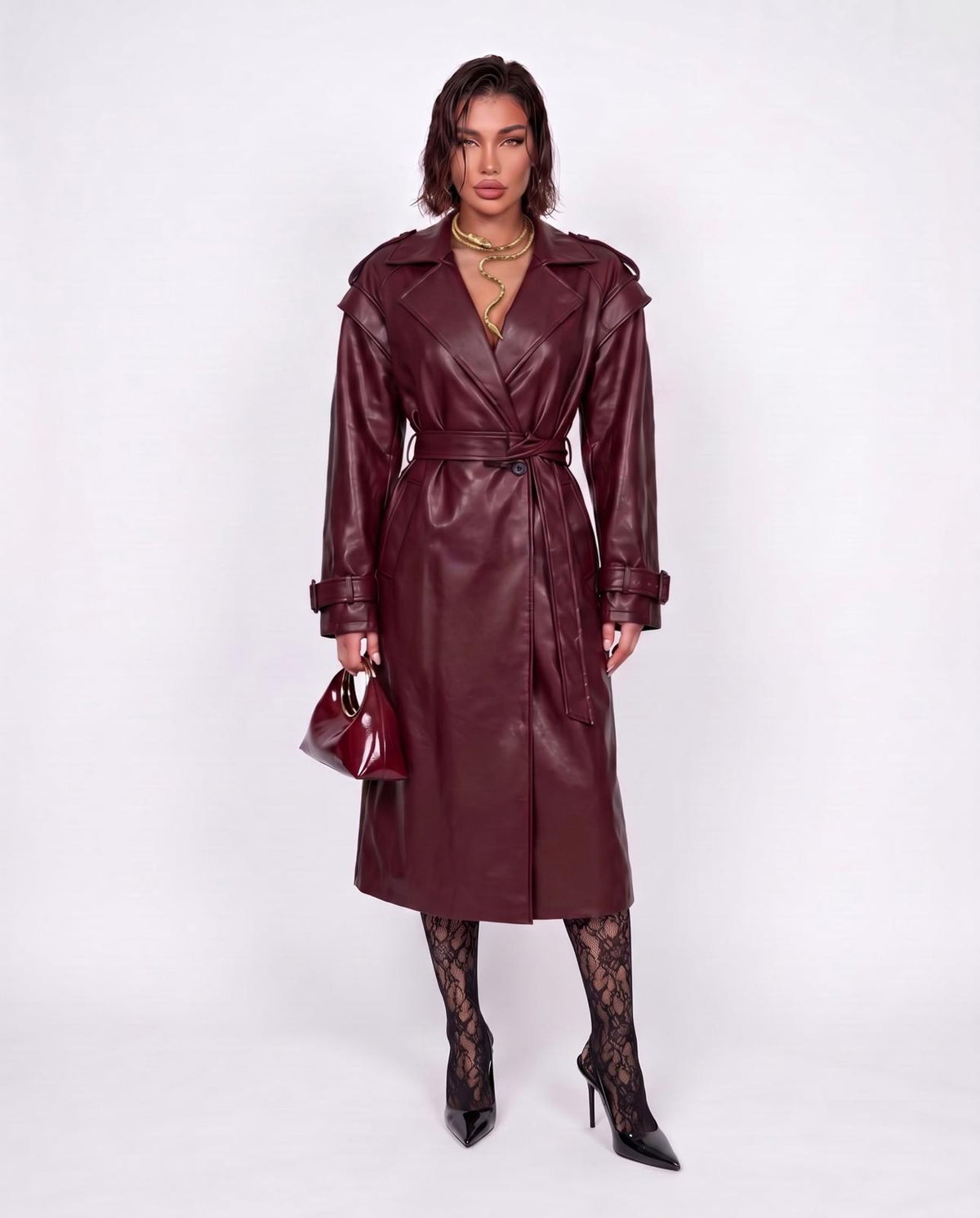 Trench-Cherry Red