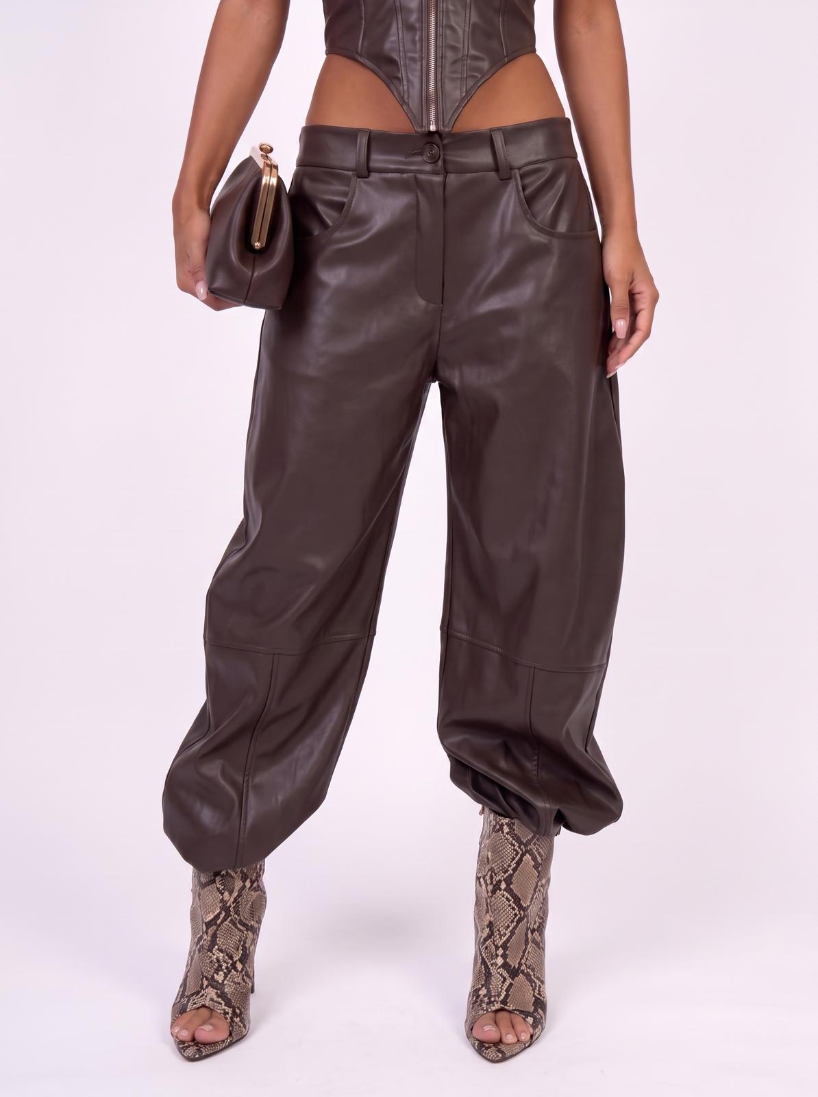 Coord Leather Drive-Brown