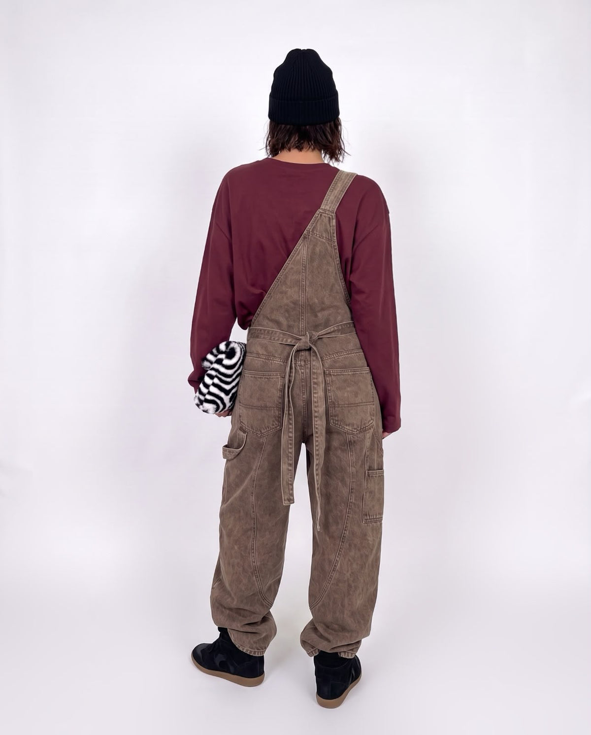 Salopette Washed Mocha