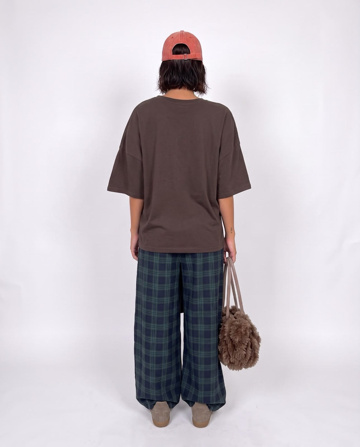 Pantalone Check Overlay