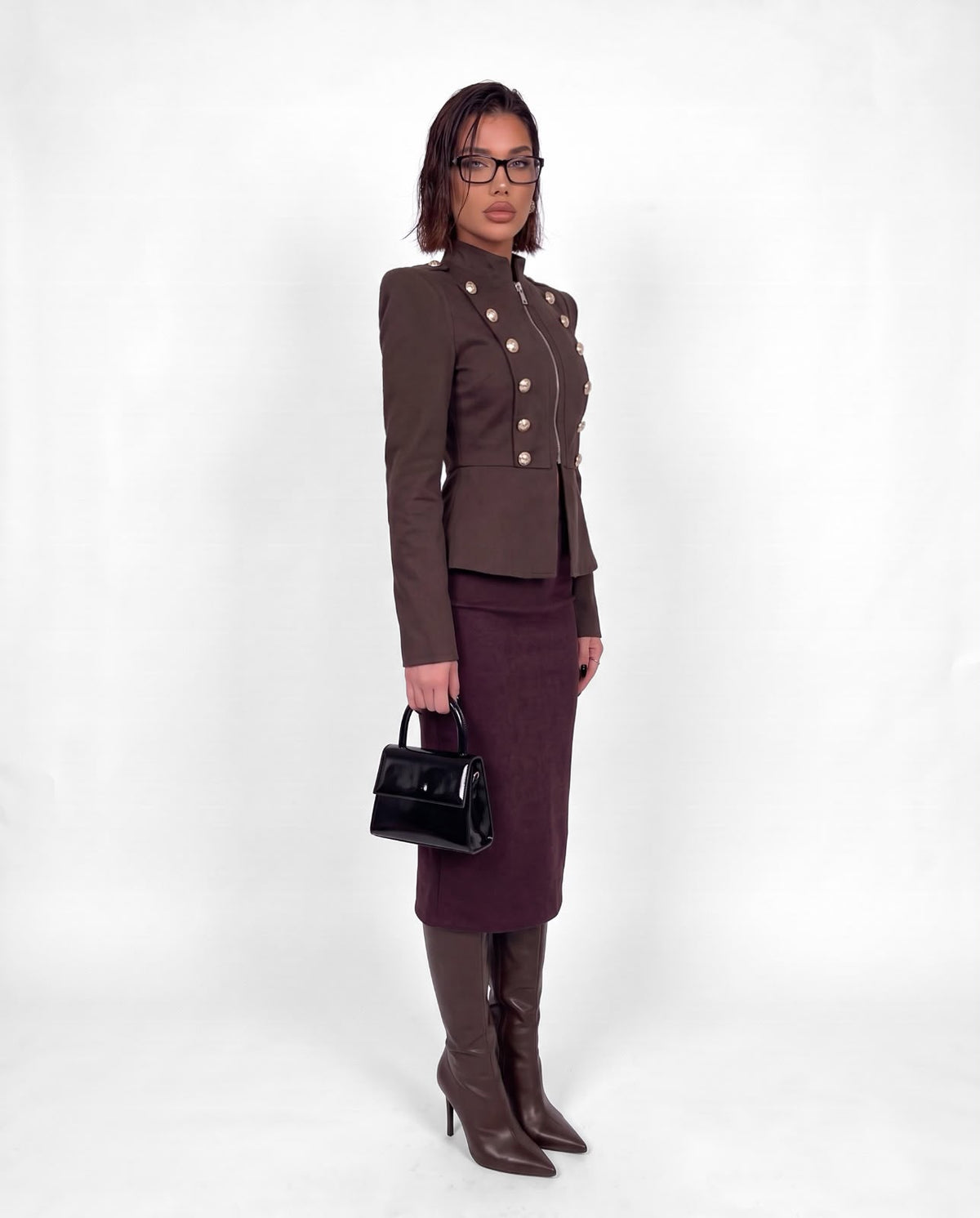 Giacca Gold Regal-Brown