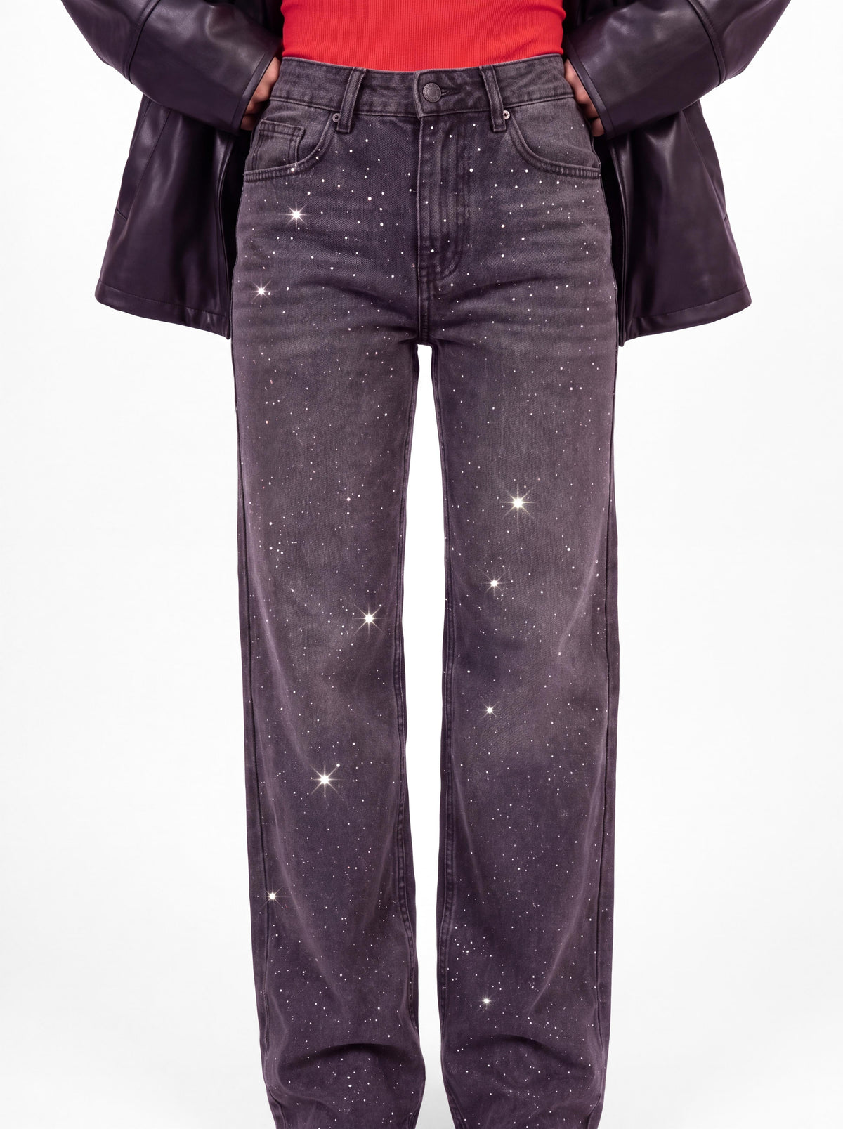 Jeans Black Shimmer