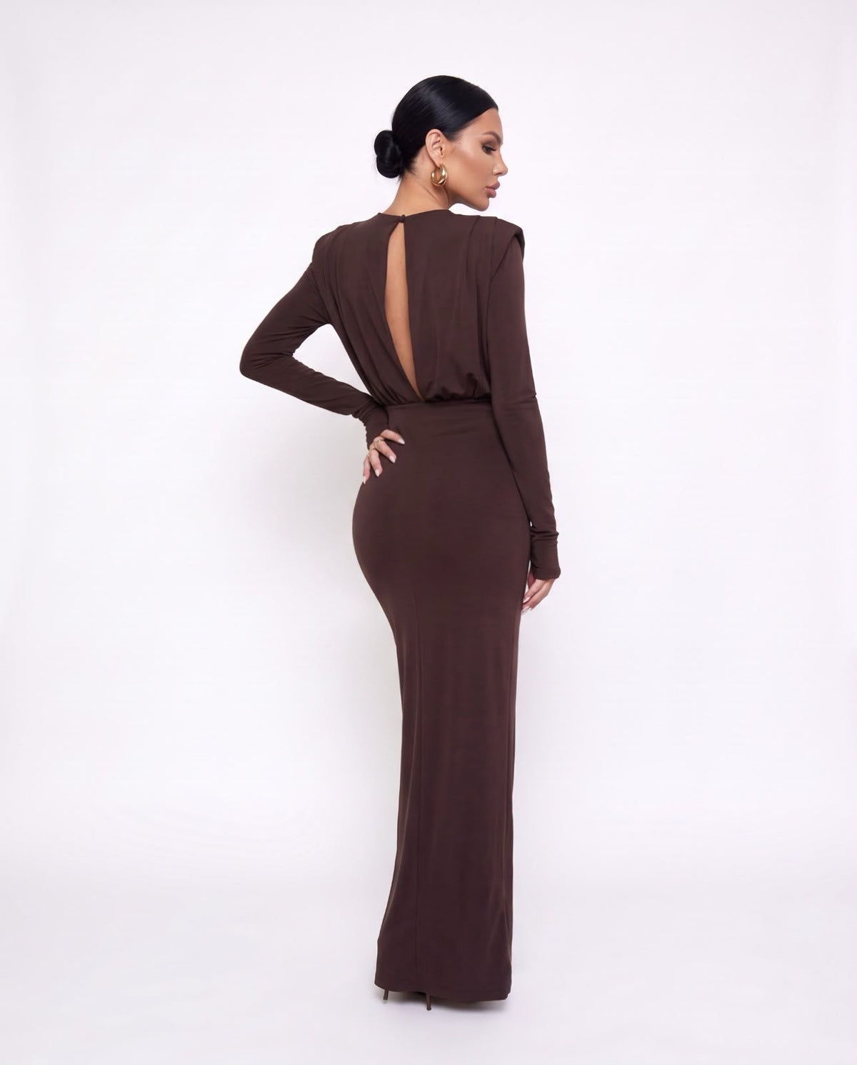 Vestido Chloe-Brown