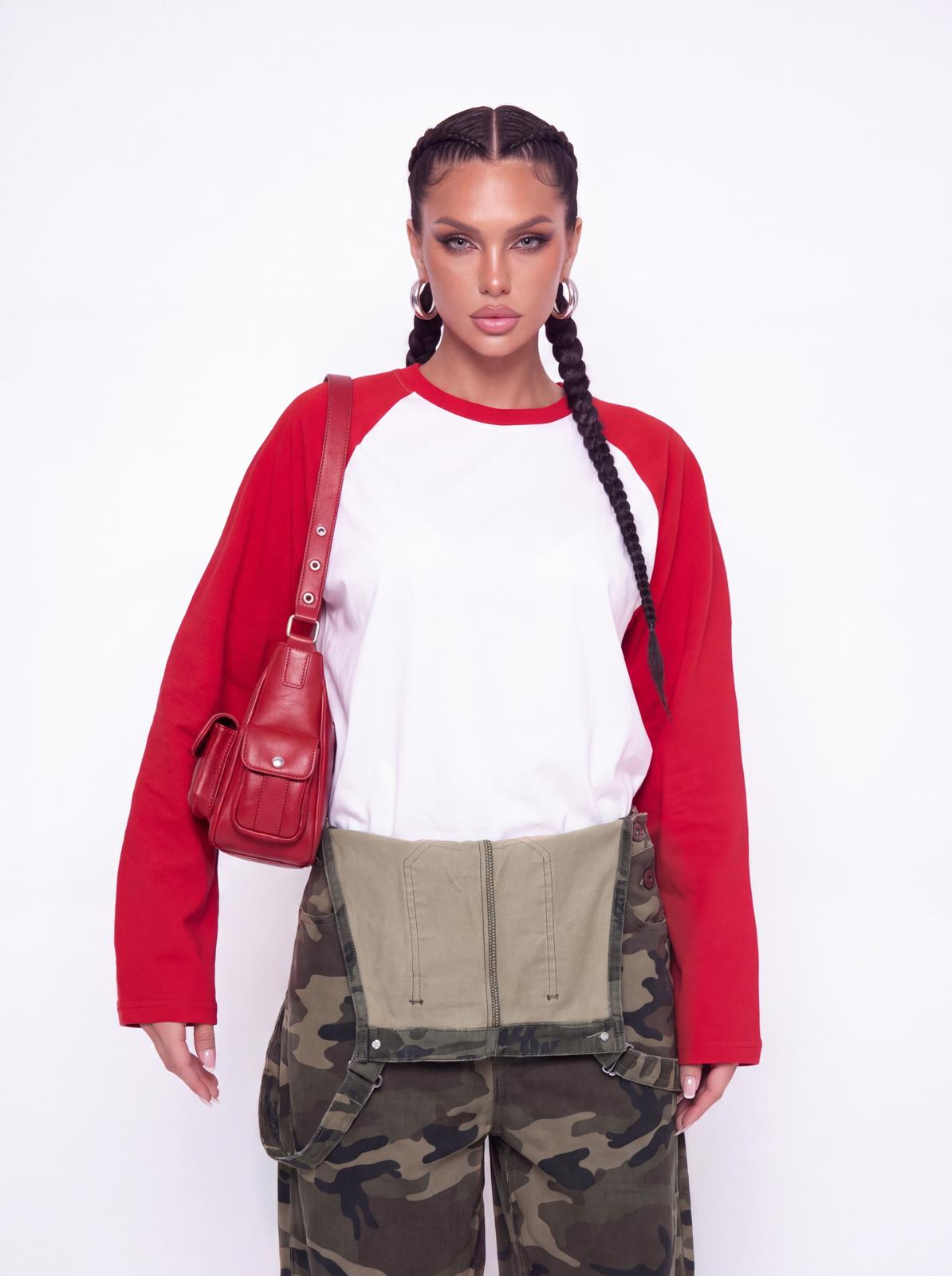 Maglia Bicolor - Red
