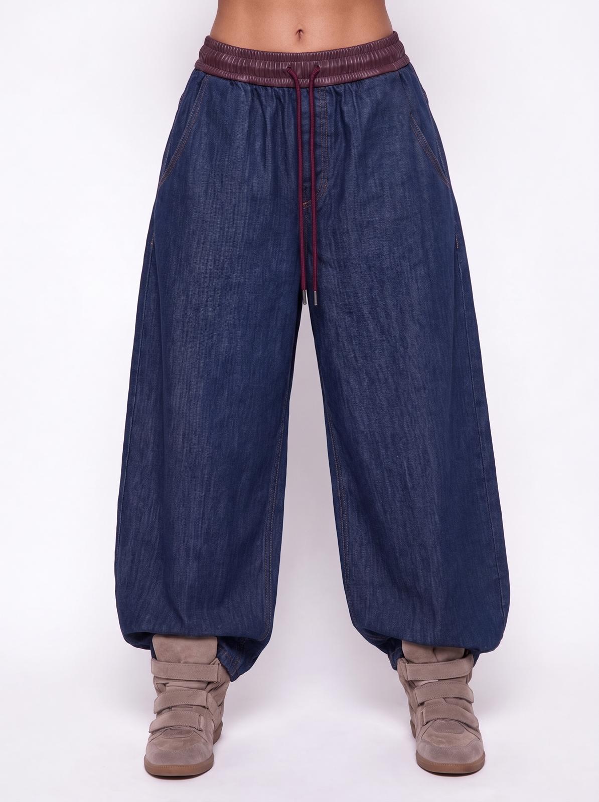 Jeans Elastic Leather
