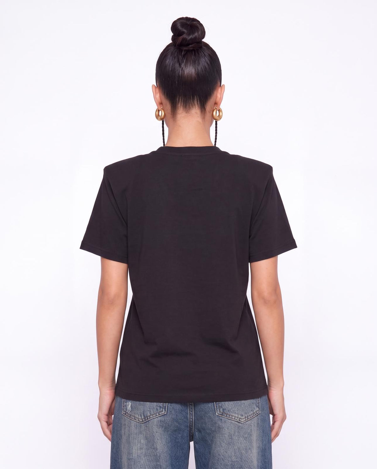 T-Shirt Basic Butterfly - Black