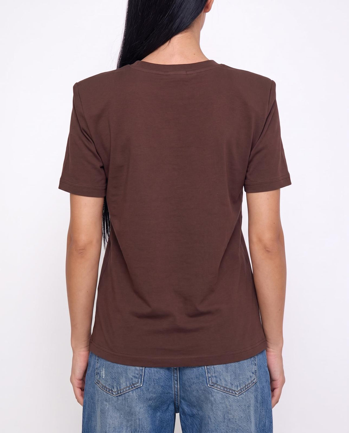 T-Shirt Basic Butterfly - Brown