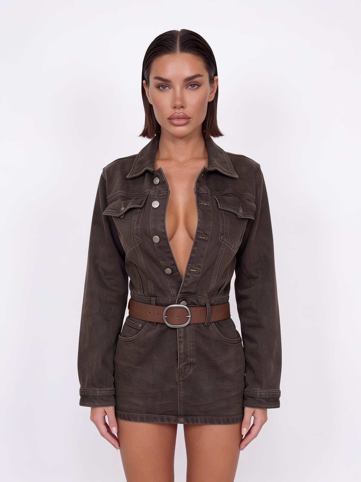 Abito Brown Denim