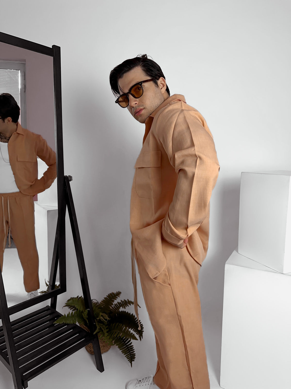 MEN - New York Suit - Salmon