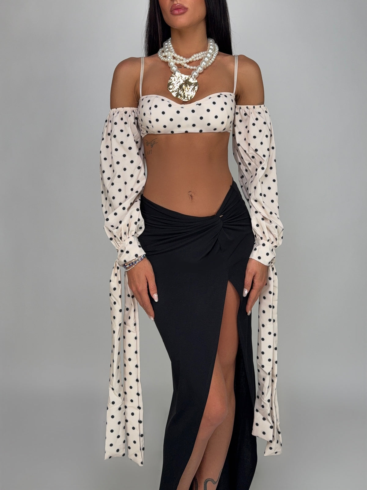 Top Dot Airy-Beige