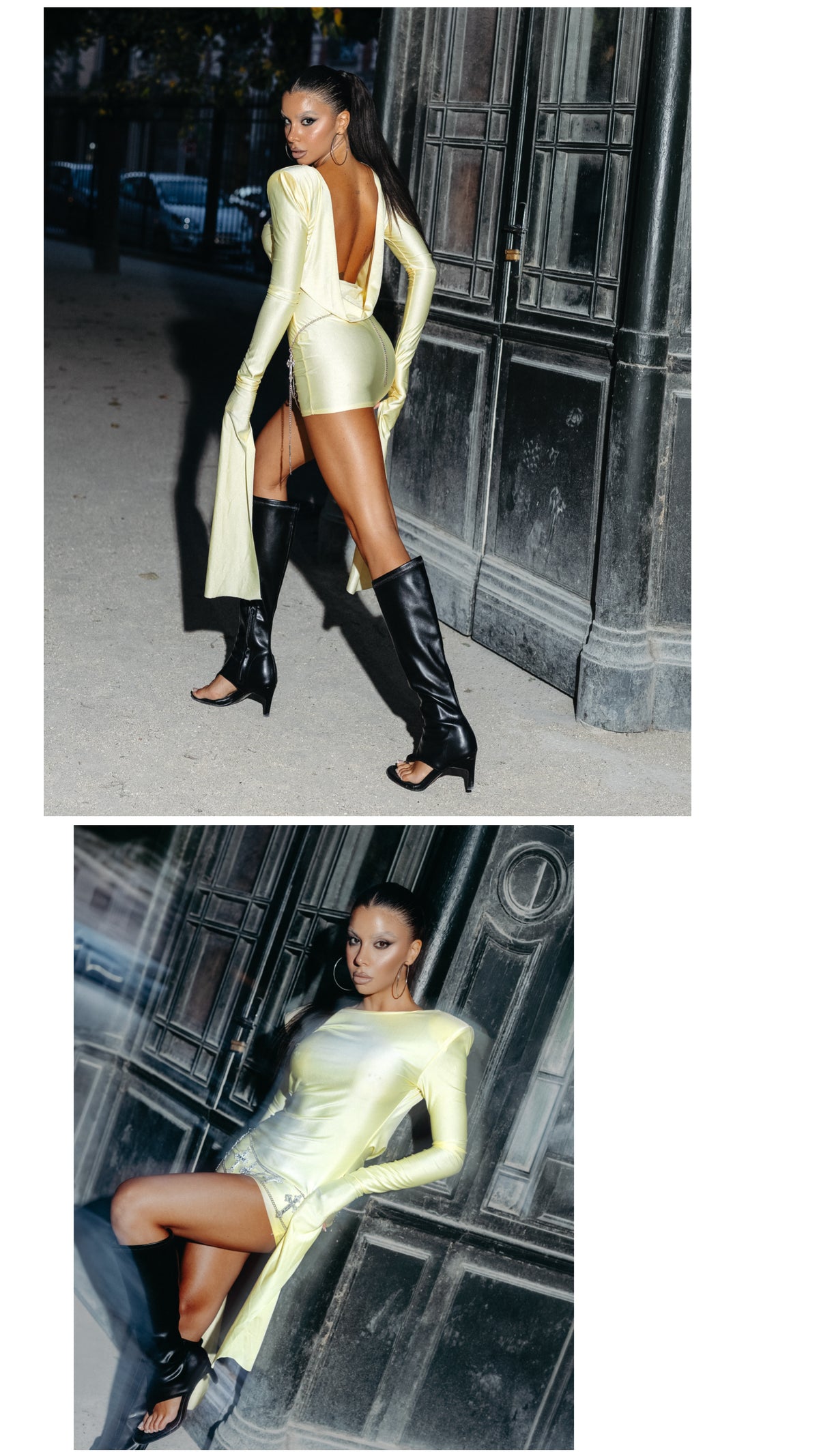 Vestido Main Character-Amarillo