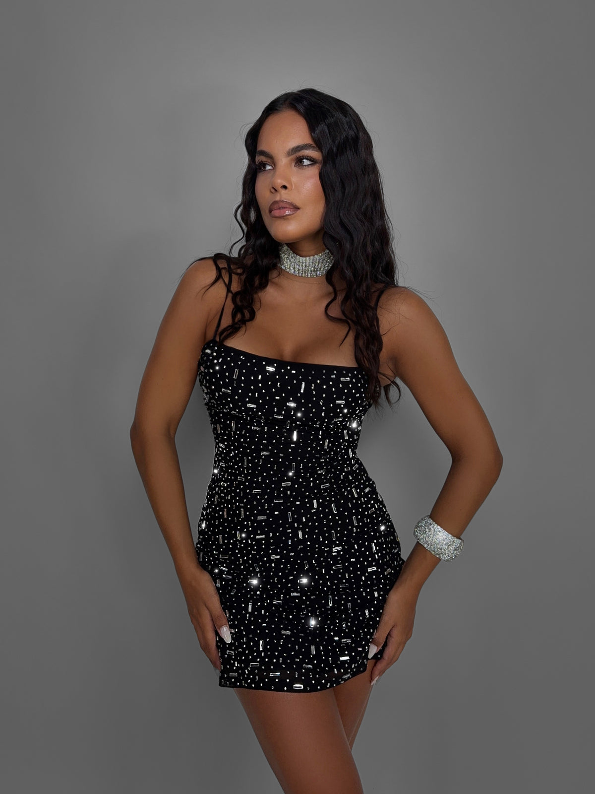 Abito Mirror Shine-Black