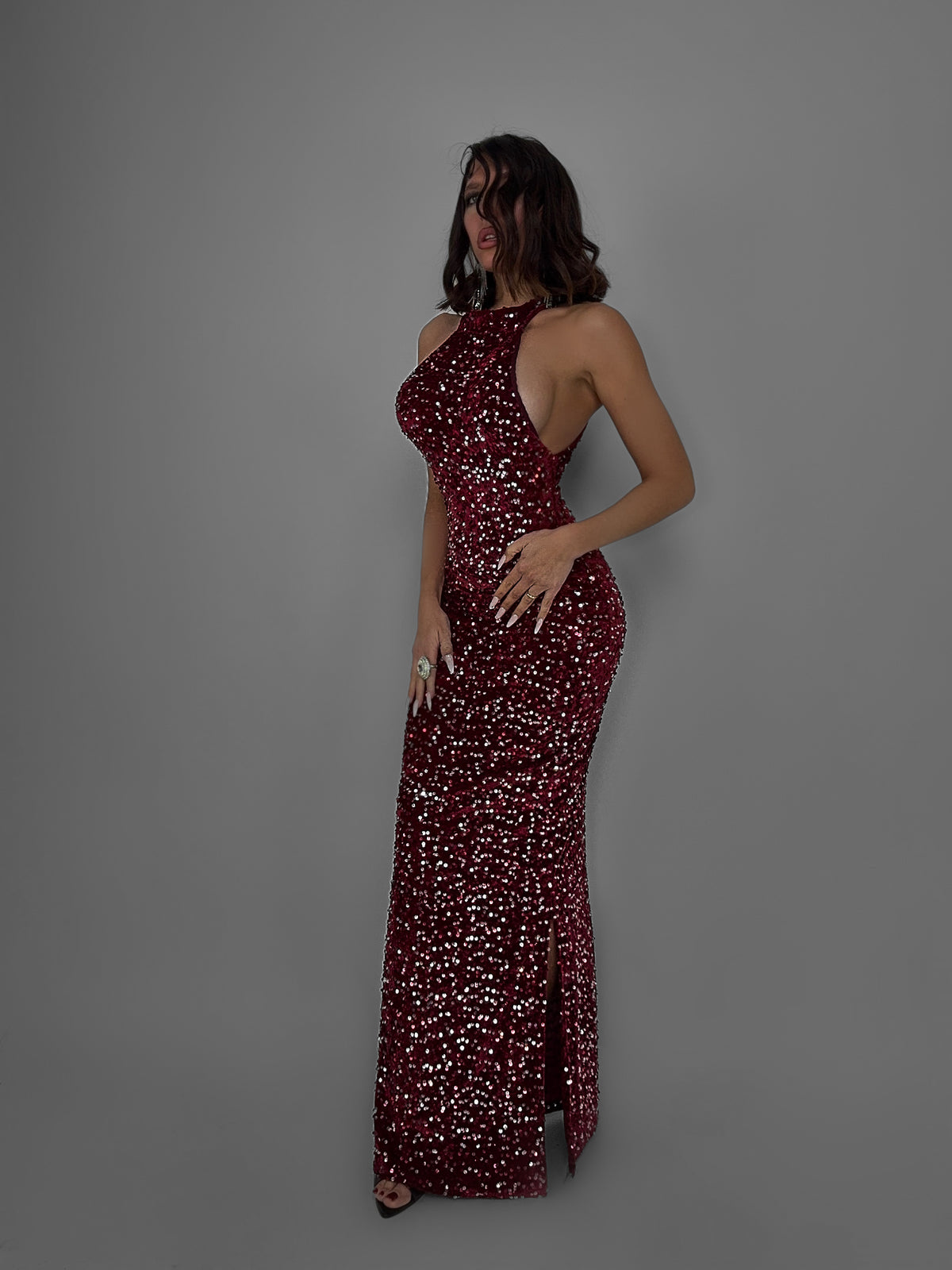 Sequin Shape Dress