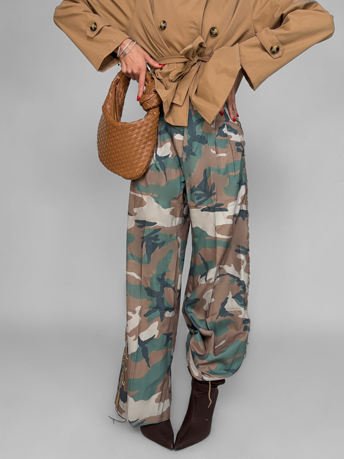 Military Detail Trousers