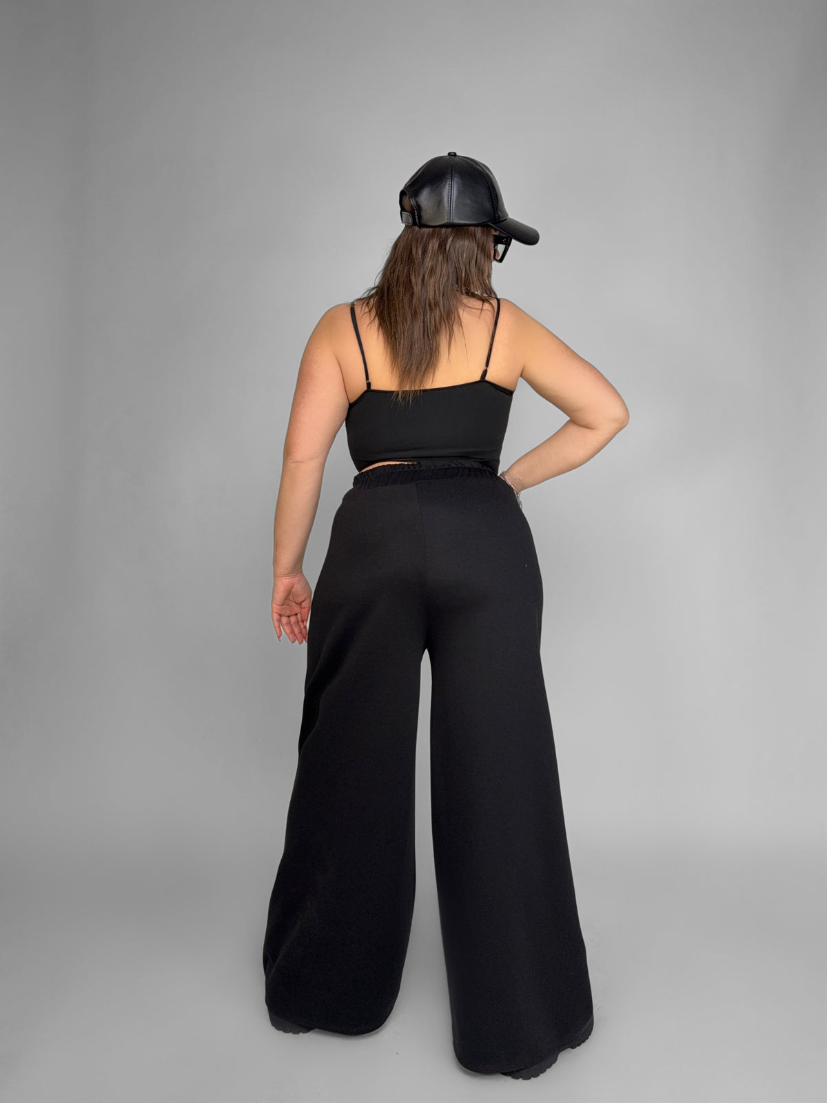 CURVY FIT - Pantalone Classic Chic-Black