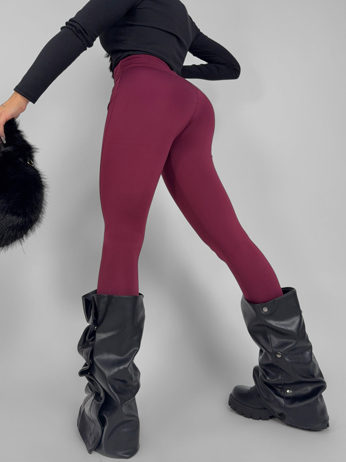 Magic Peachy-Cherry-red Leggings