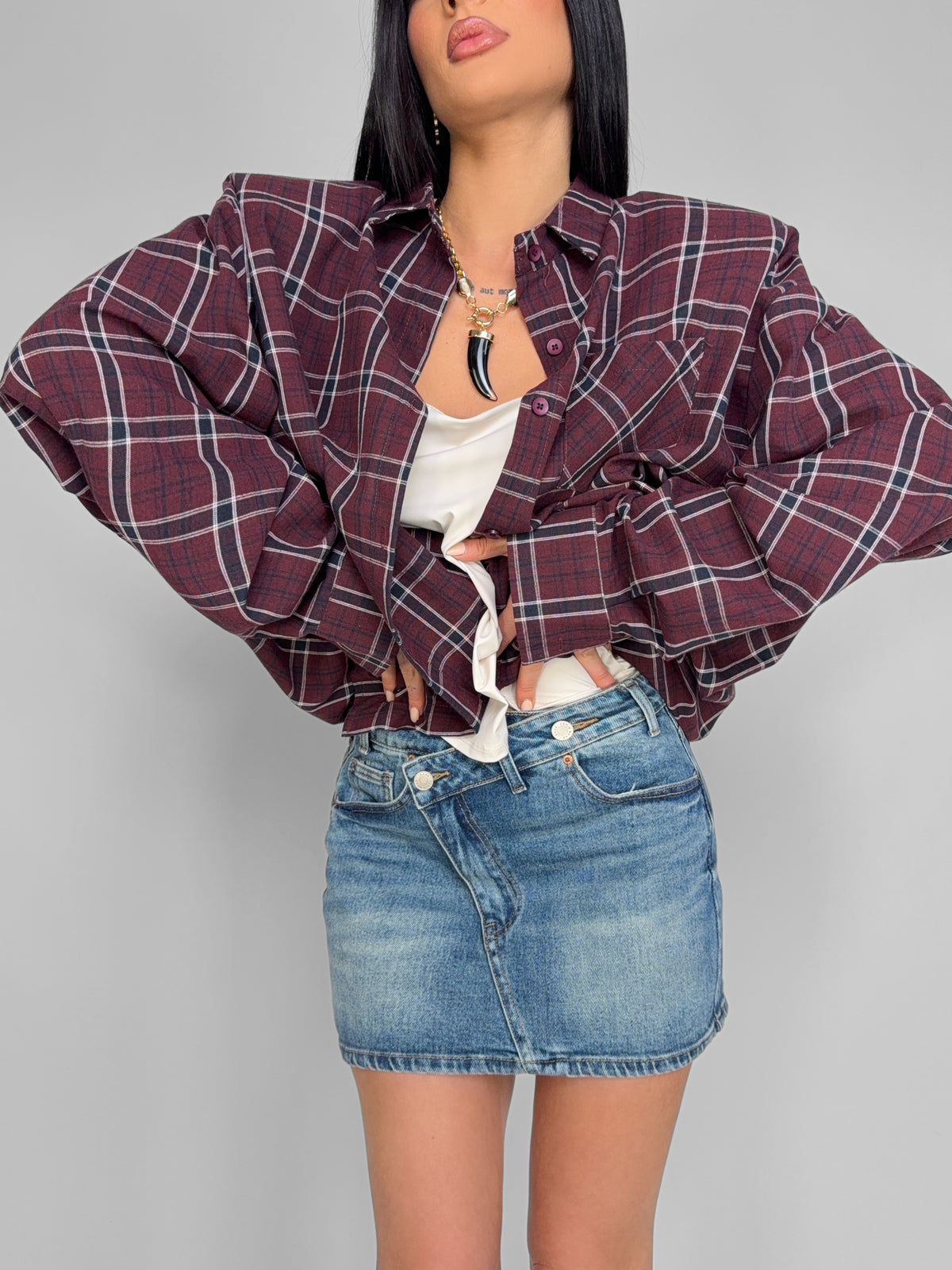 Gonna Diagonal Denim