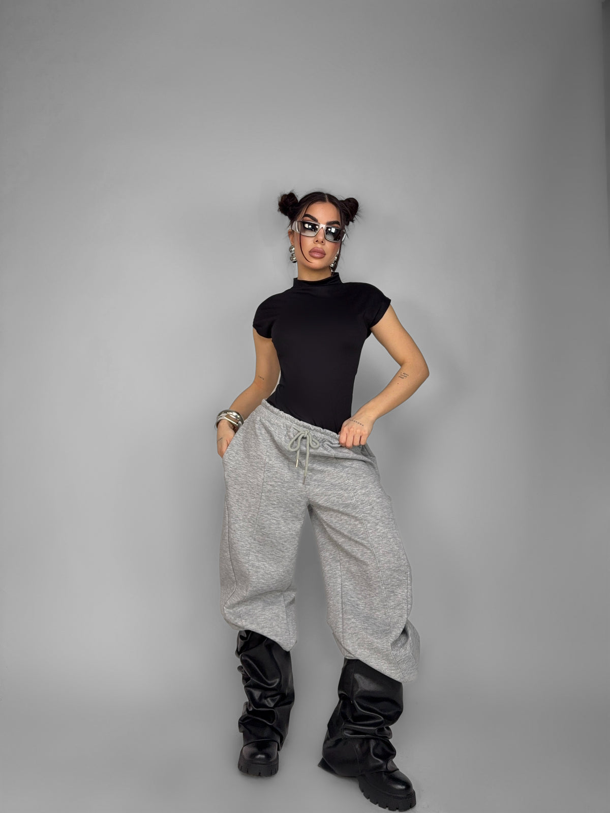 Total Look Minimal Black