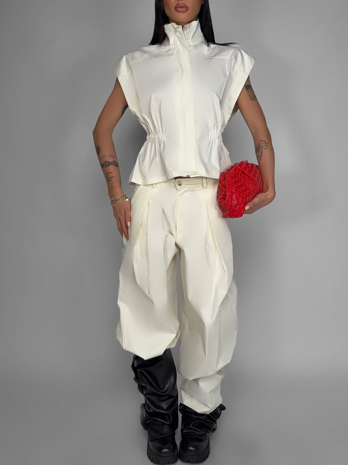 Completo Cream Denim